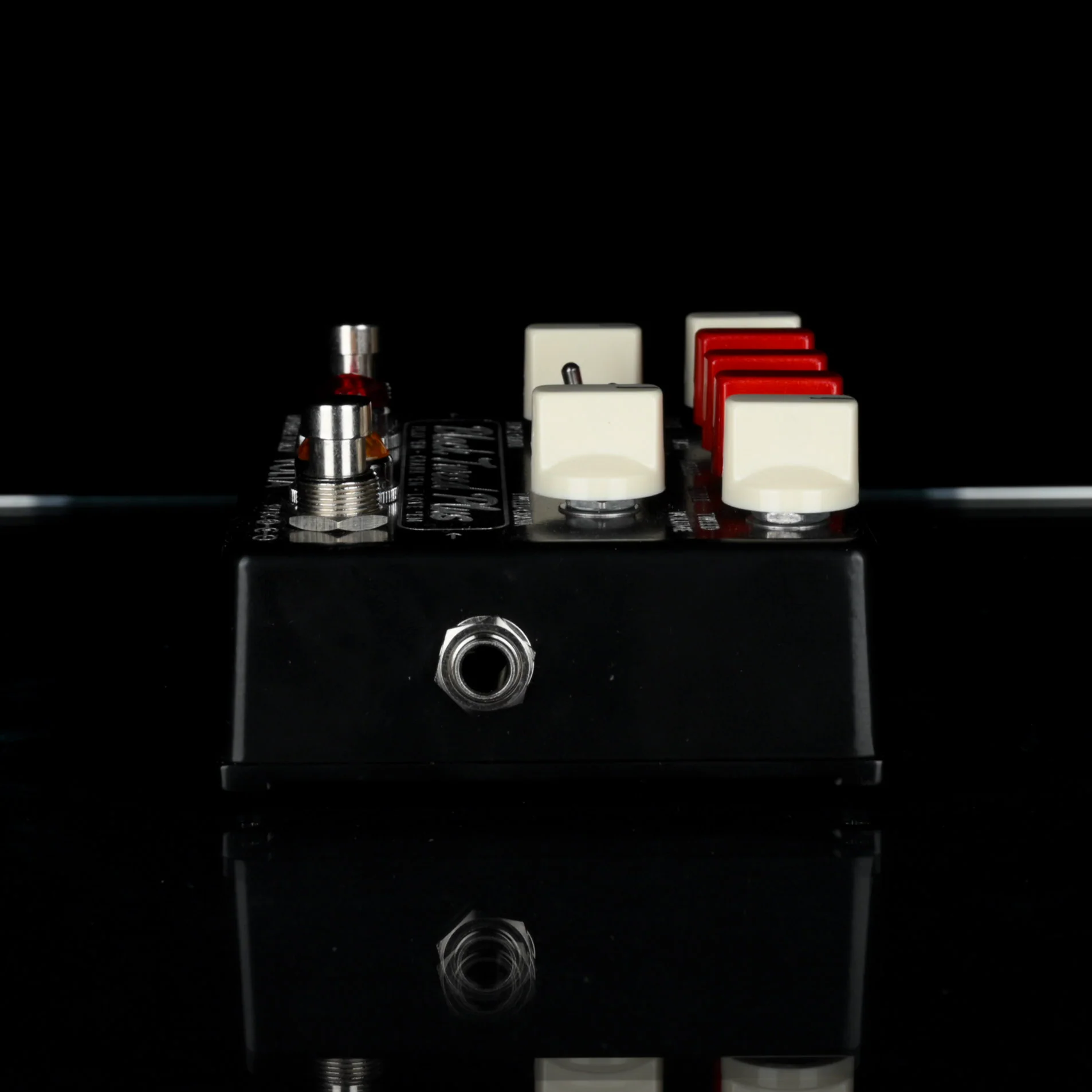 Used Volta Custom Electronics Black Tweed Plus Overdrive Pedal - Image 5