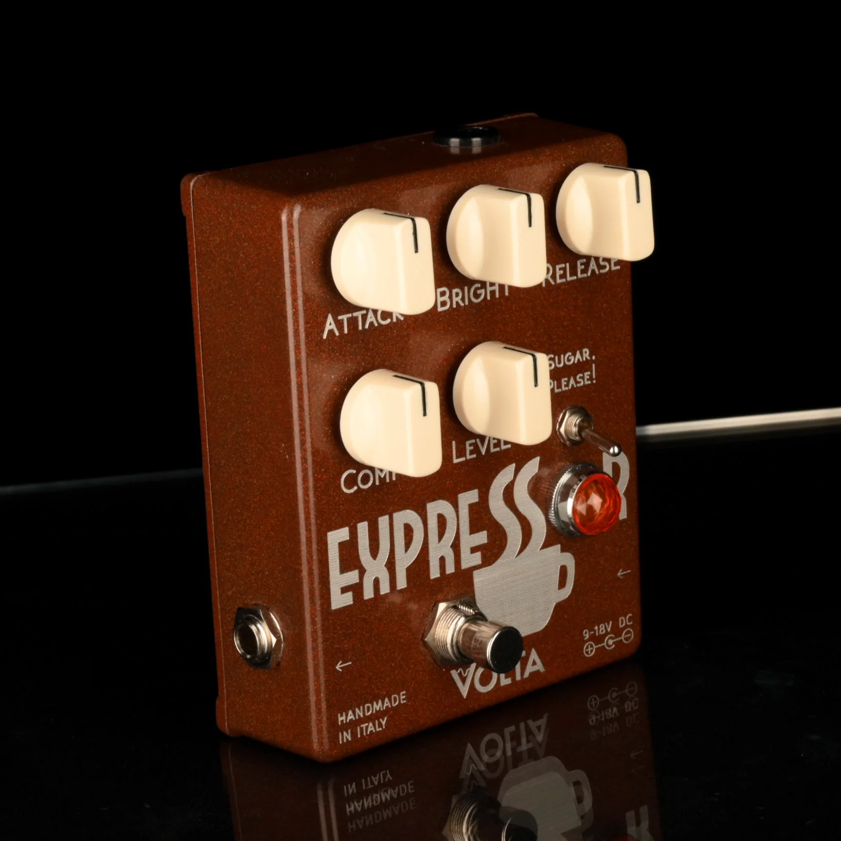 Used Volta Custom Electronics Expressor Studio Compressor Pedal - Image 6