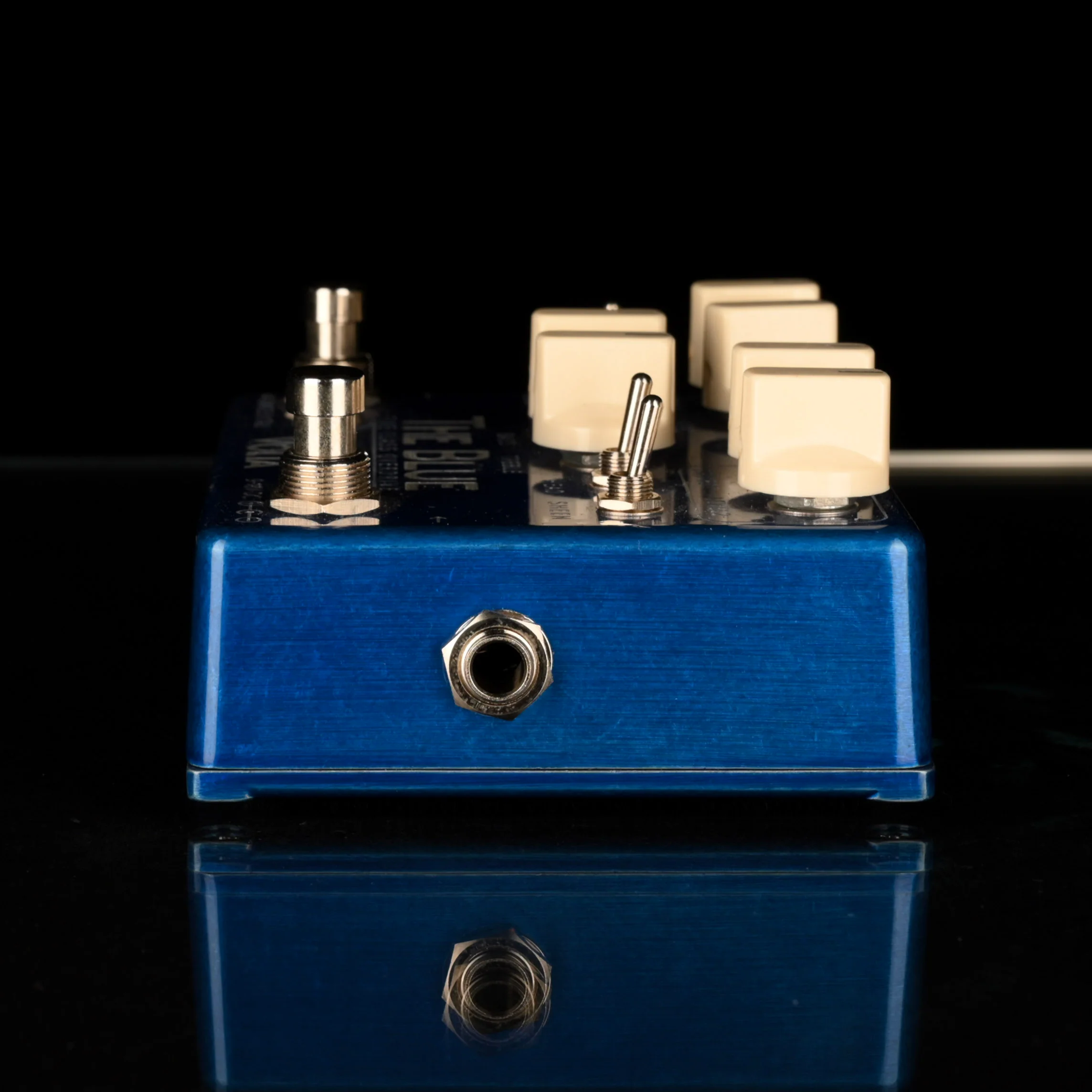 Used Volta Custom Electronics The Blue Overdrive with Boost Guitar Pedal - Image 4