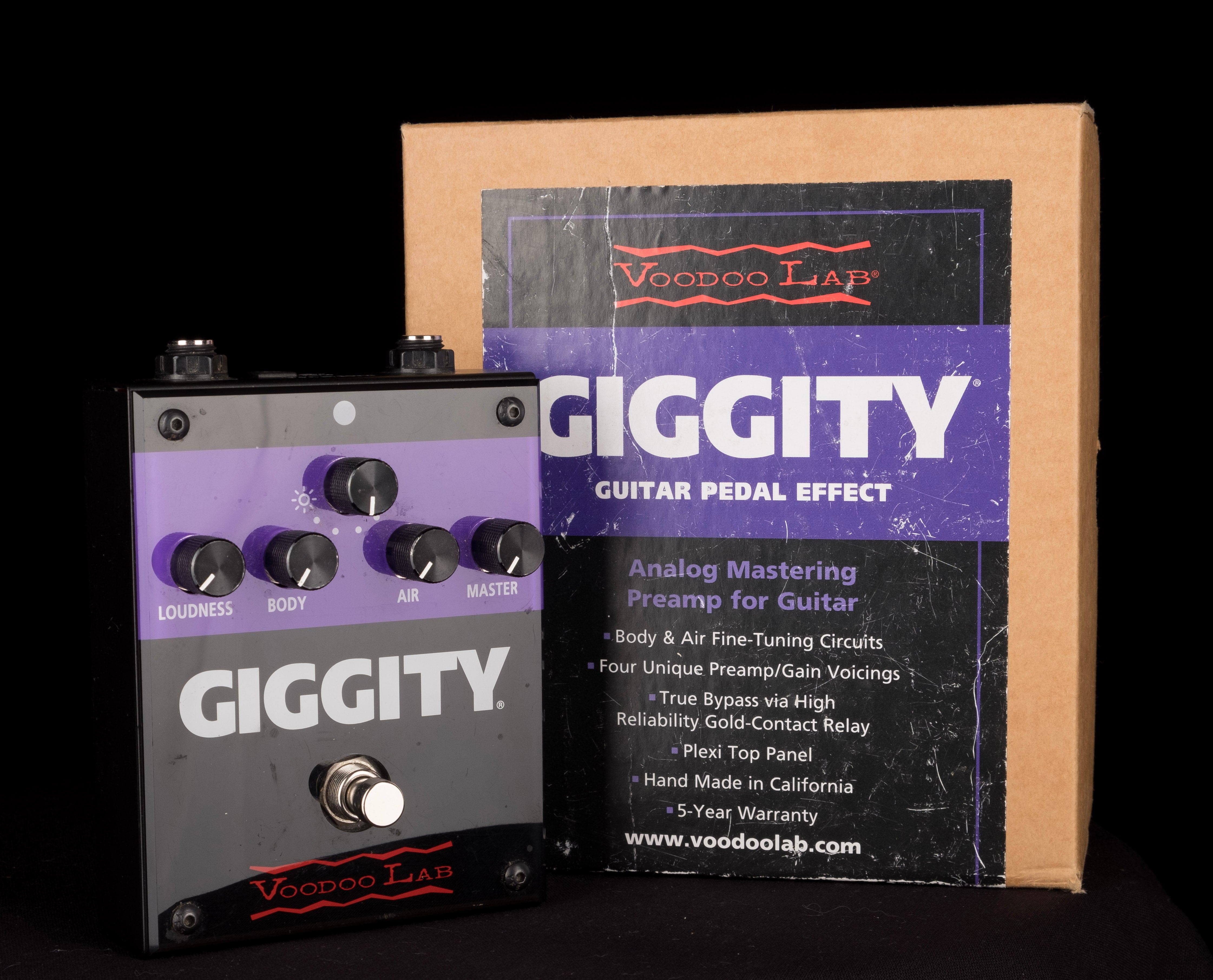 Used Voodoo Lab Giggity Overdrive/ Boost Guitar Effect Pedal With Box - Image 6
