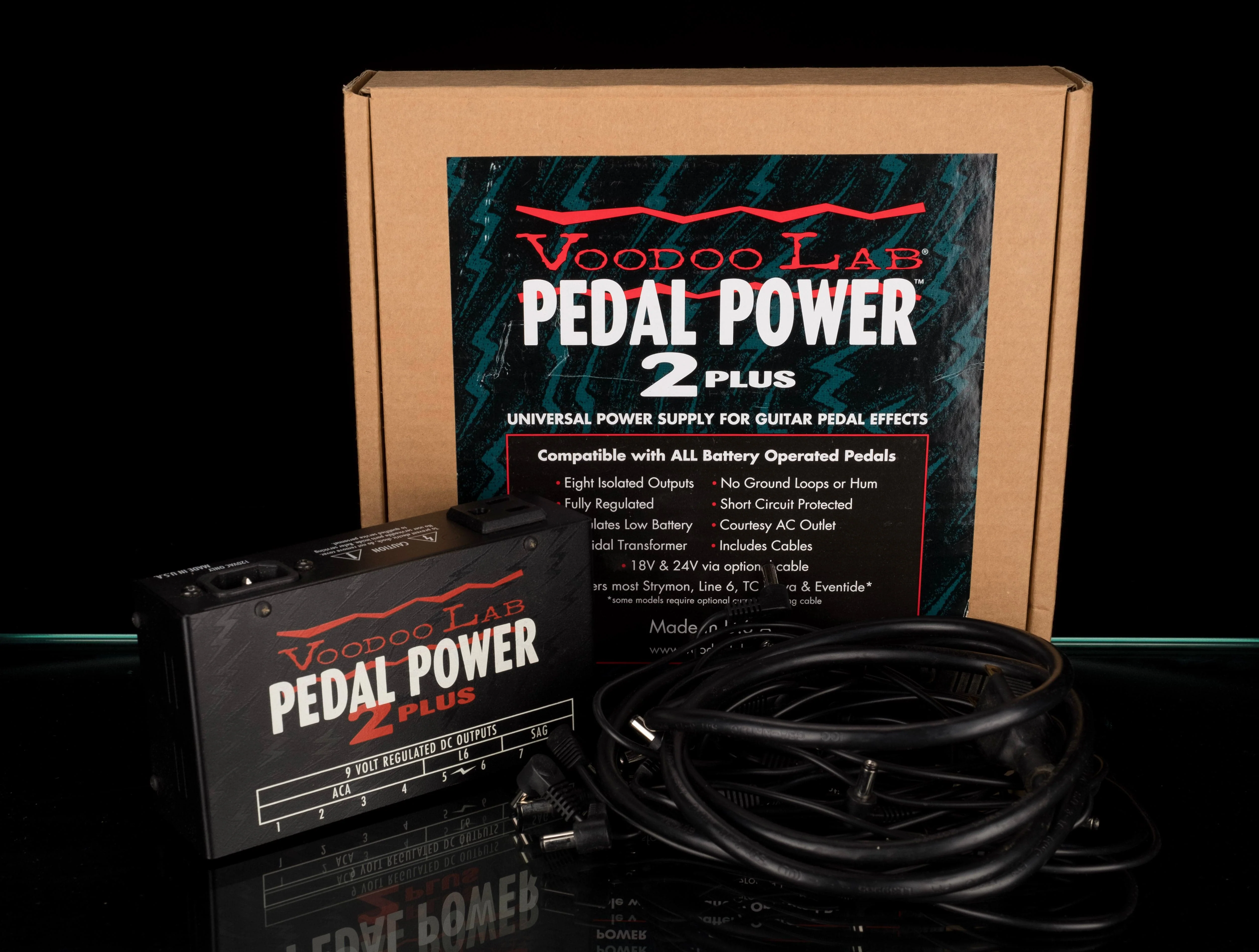 Used Voodoo Lab Pedal Power 2 Plus with Cables and Box