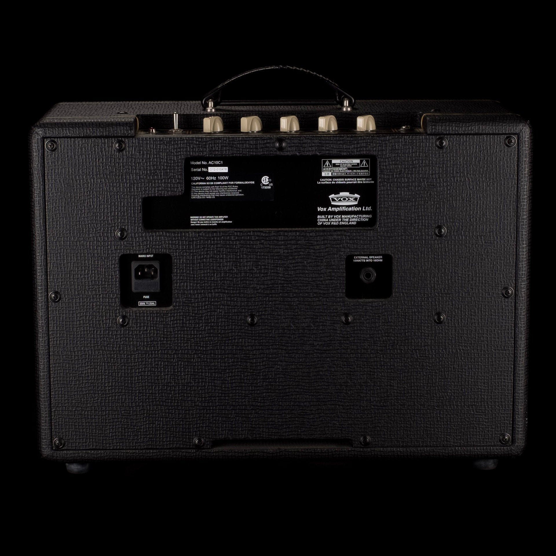 Used Vox AC10C1 Tube Guitar Amp Combo - Image 8