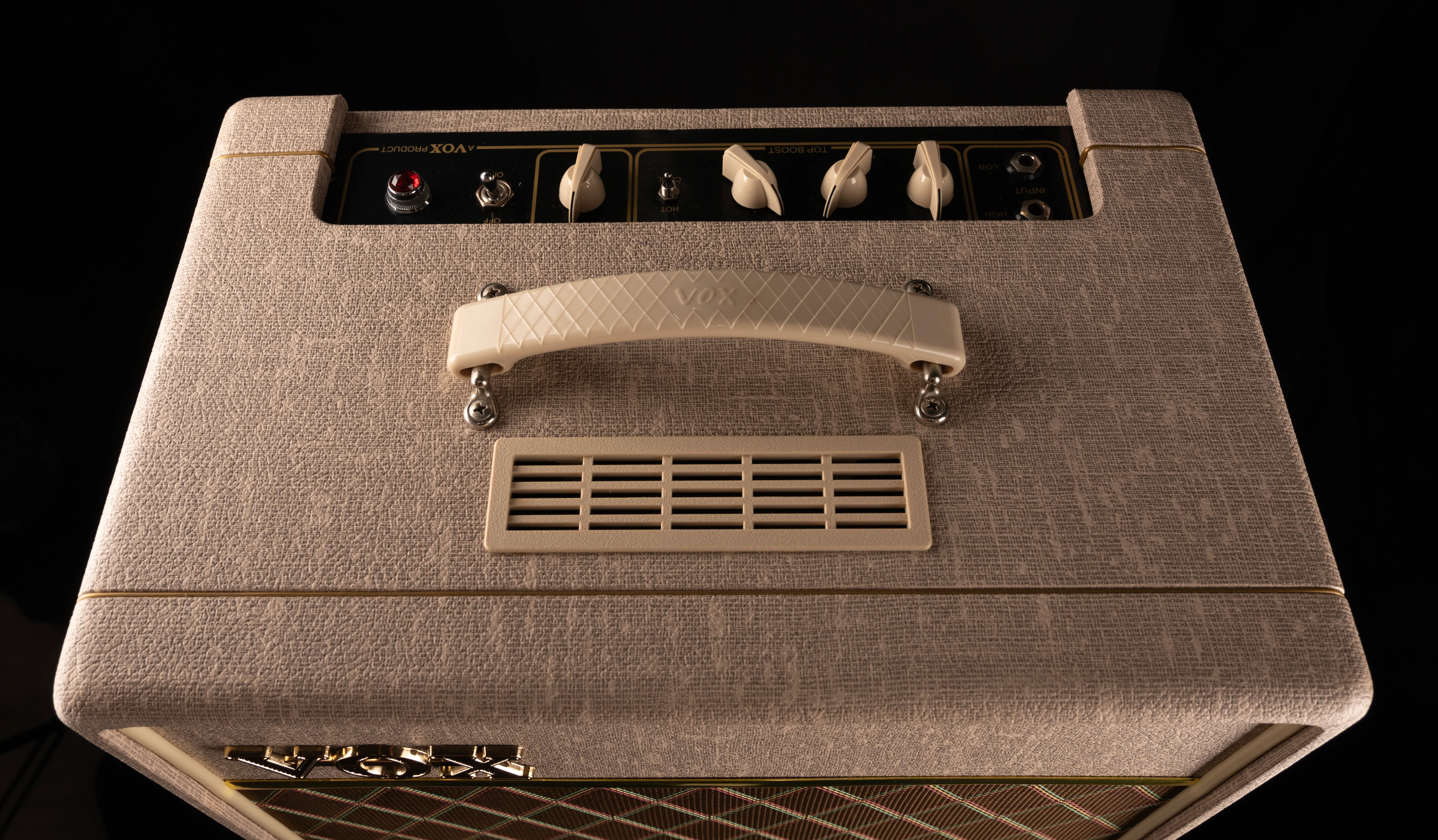 Used Vox AC4 Hand-Wired Guitar Amp Combo With Footswitch and Cover - Image 5