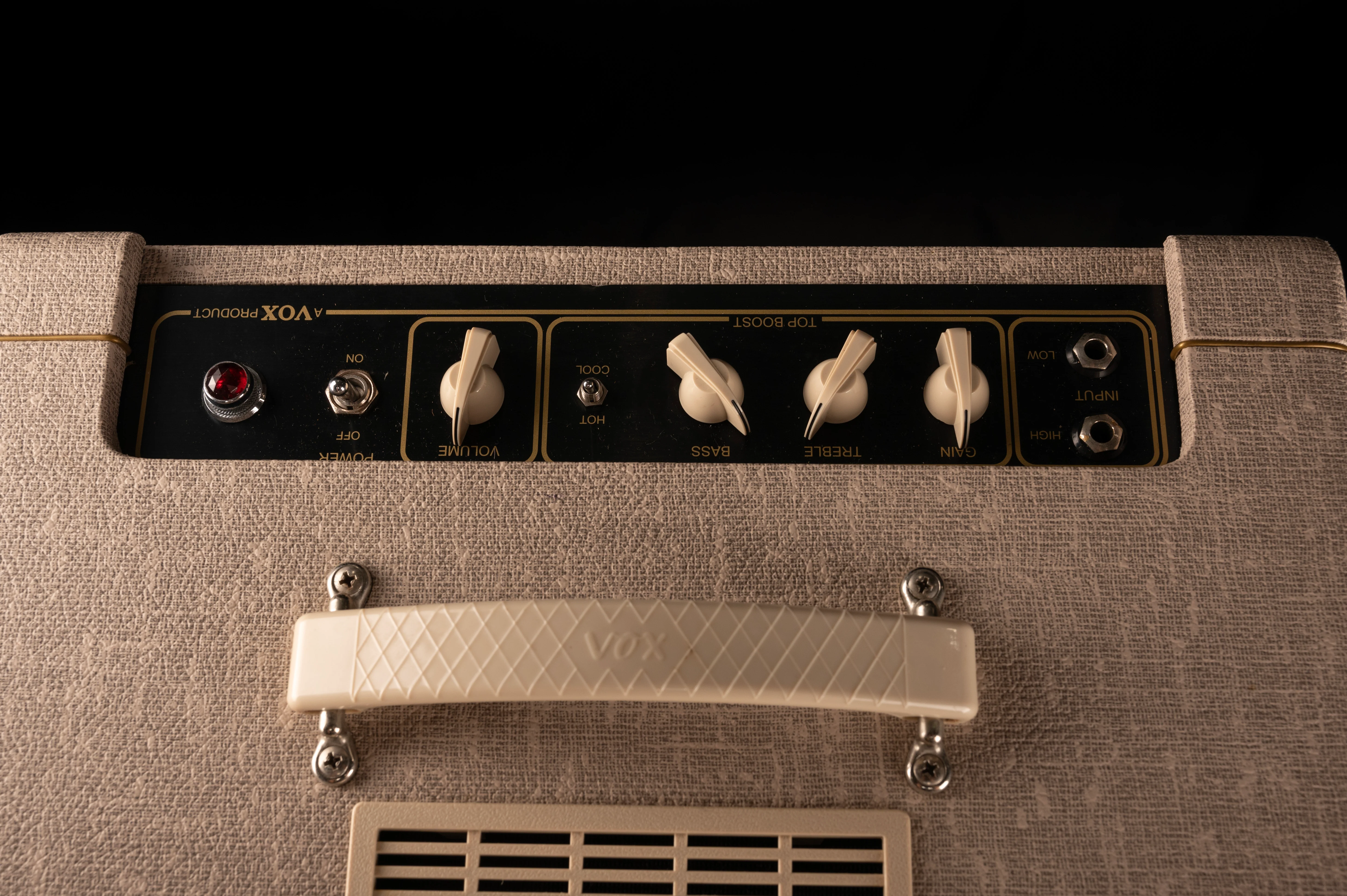 Used Vox AC4 Hand-Wired Guitar Amp Combo With Footswitch and Cover - Image 6