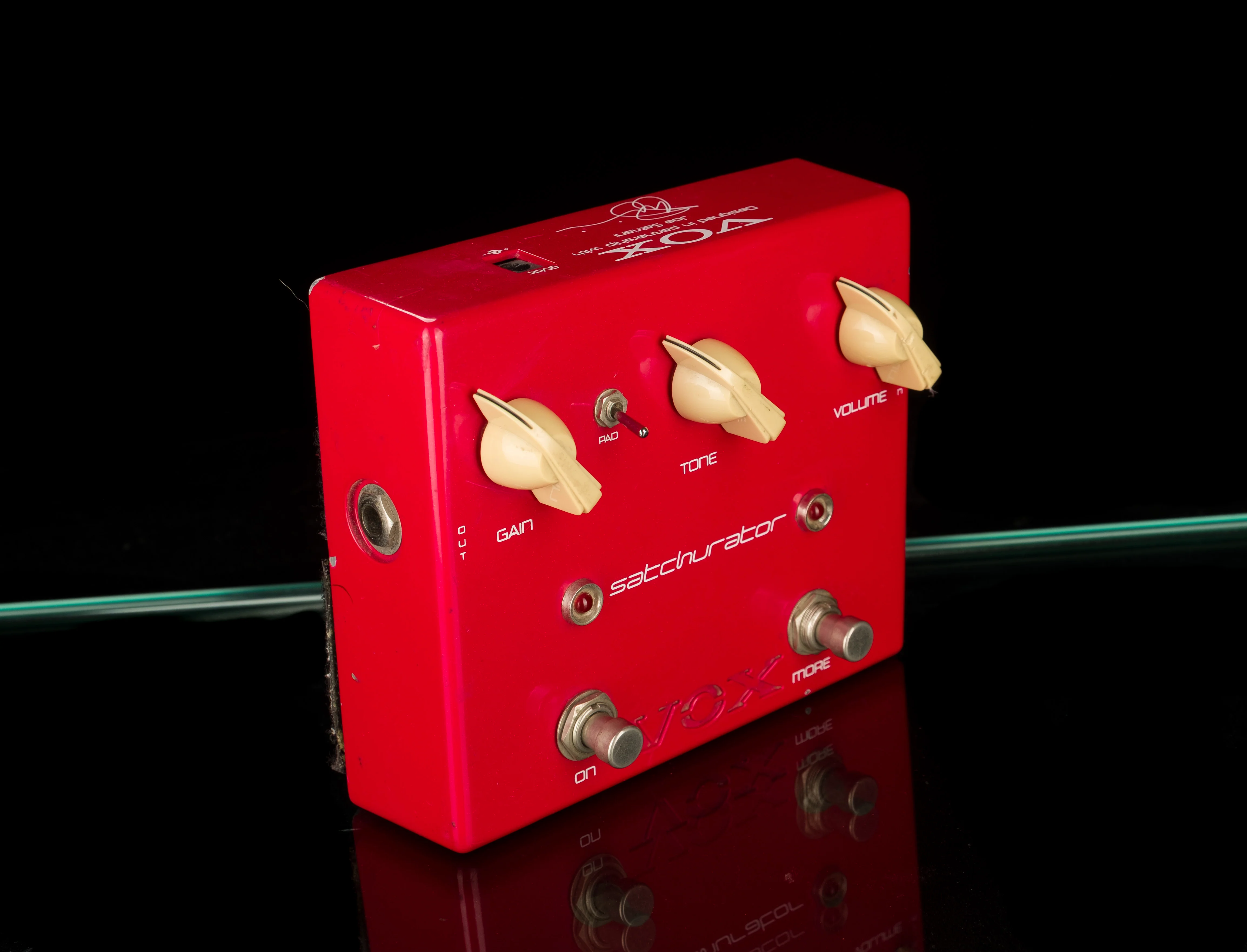 Used Vox Joe Satriani Satchurator Distortion Pedal