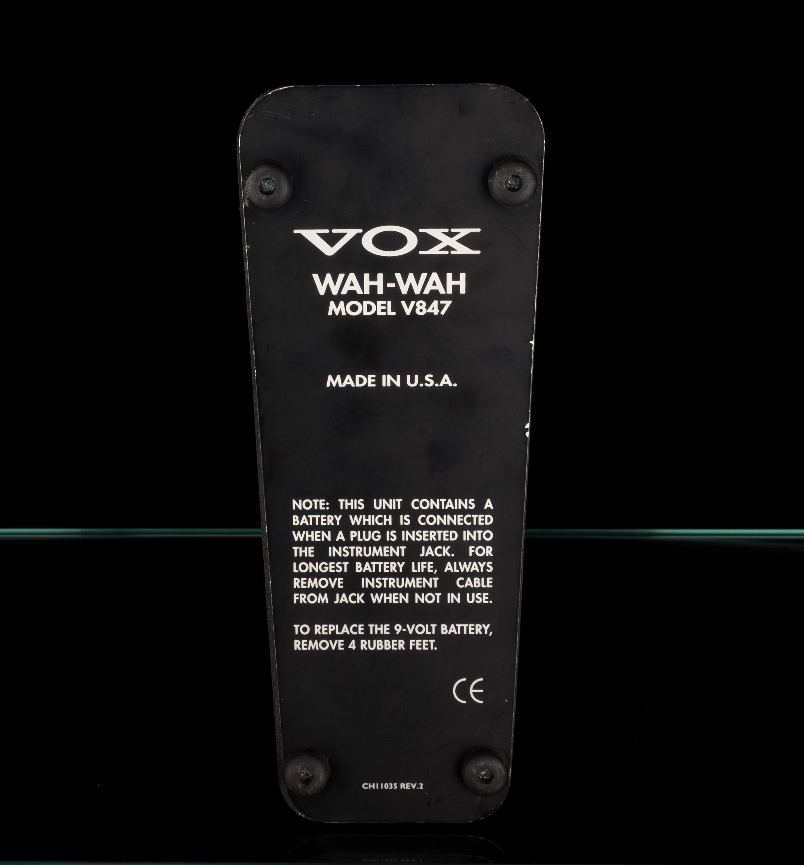 Used Vox V847A Wah with Bag - Image 3
