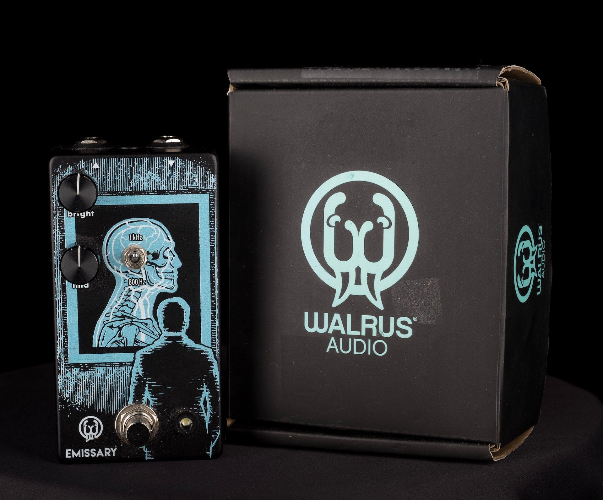 Used Walrus Audio Emissary Parallel Boost Guitar Effect Pedal With Box - Image 7