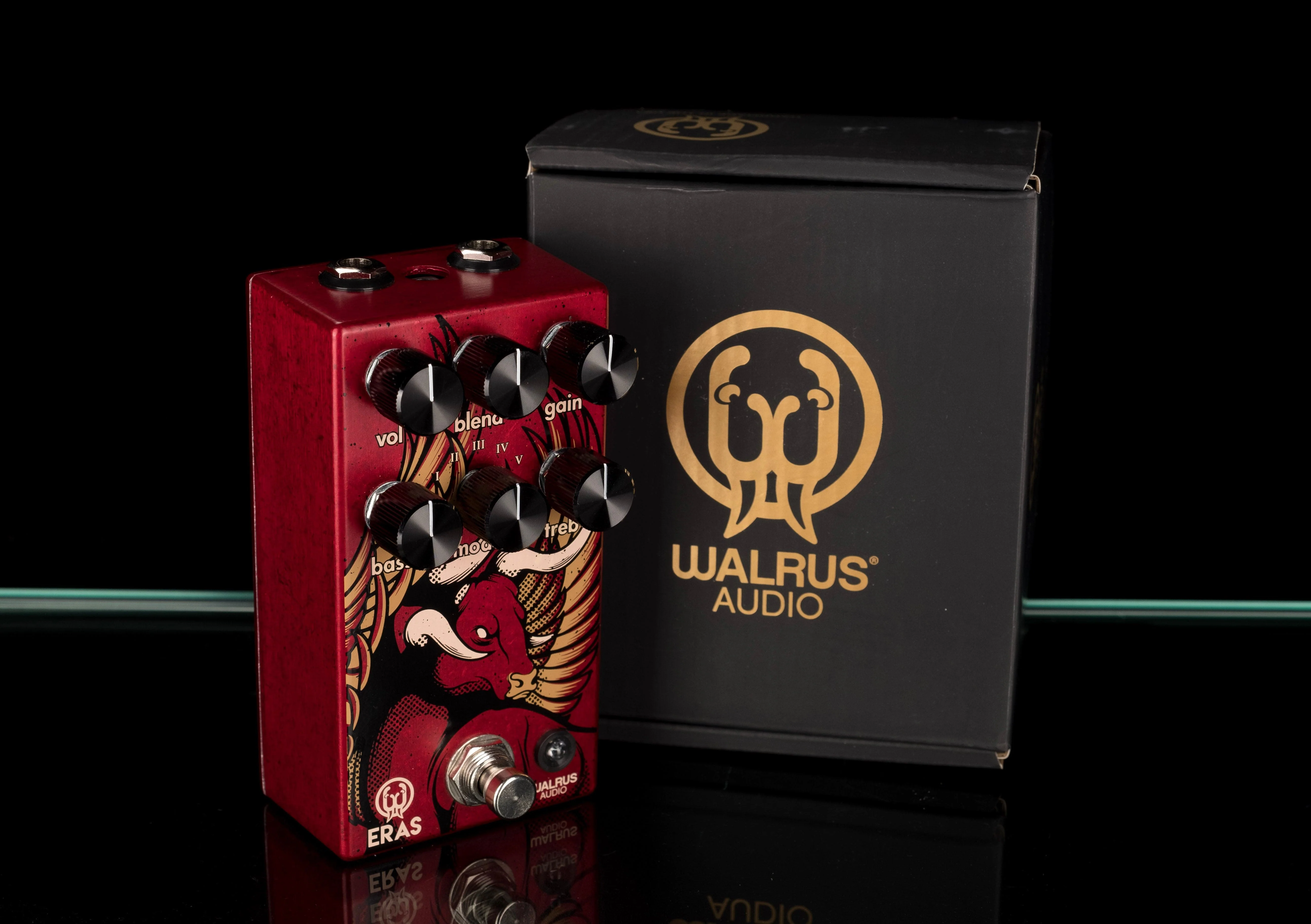 Used Walrus Audio Eras Distortion Guitar Effect Pedal With Box