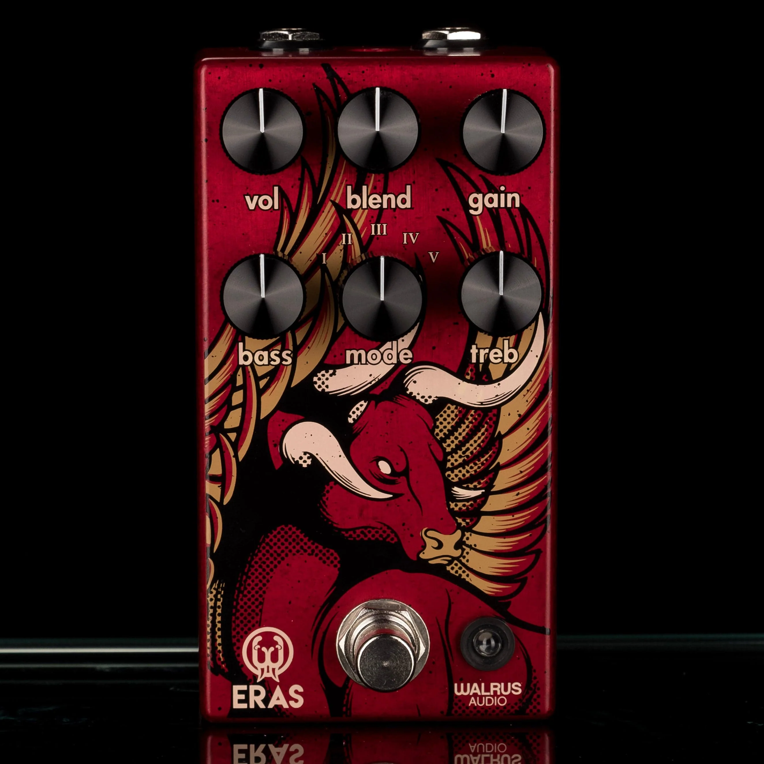 Used Walrus Audio Eras Distortion Guitar Effect Pedal With Box - Image 2