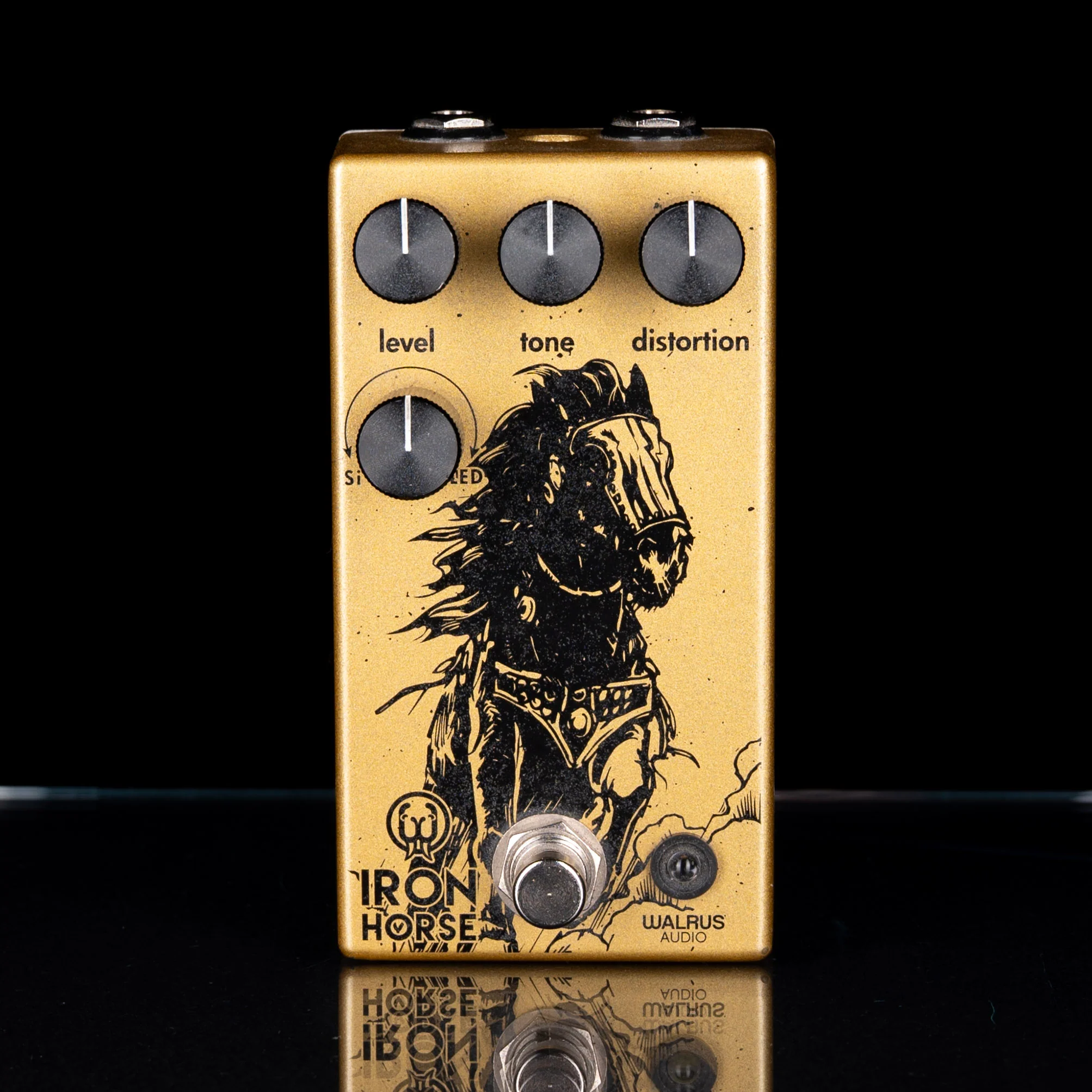 Used Walrus Audio Iron Horse V3 LM308 Distortion Pedal with Box - 2 - Image 2