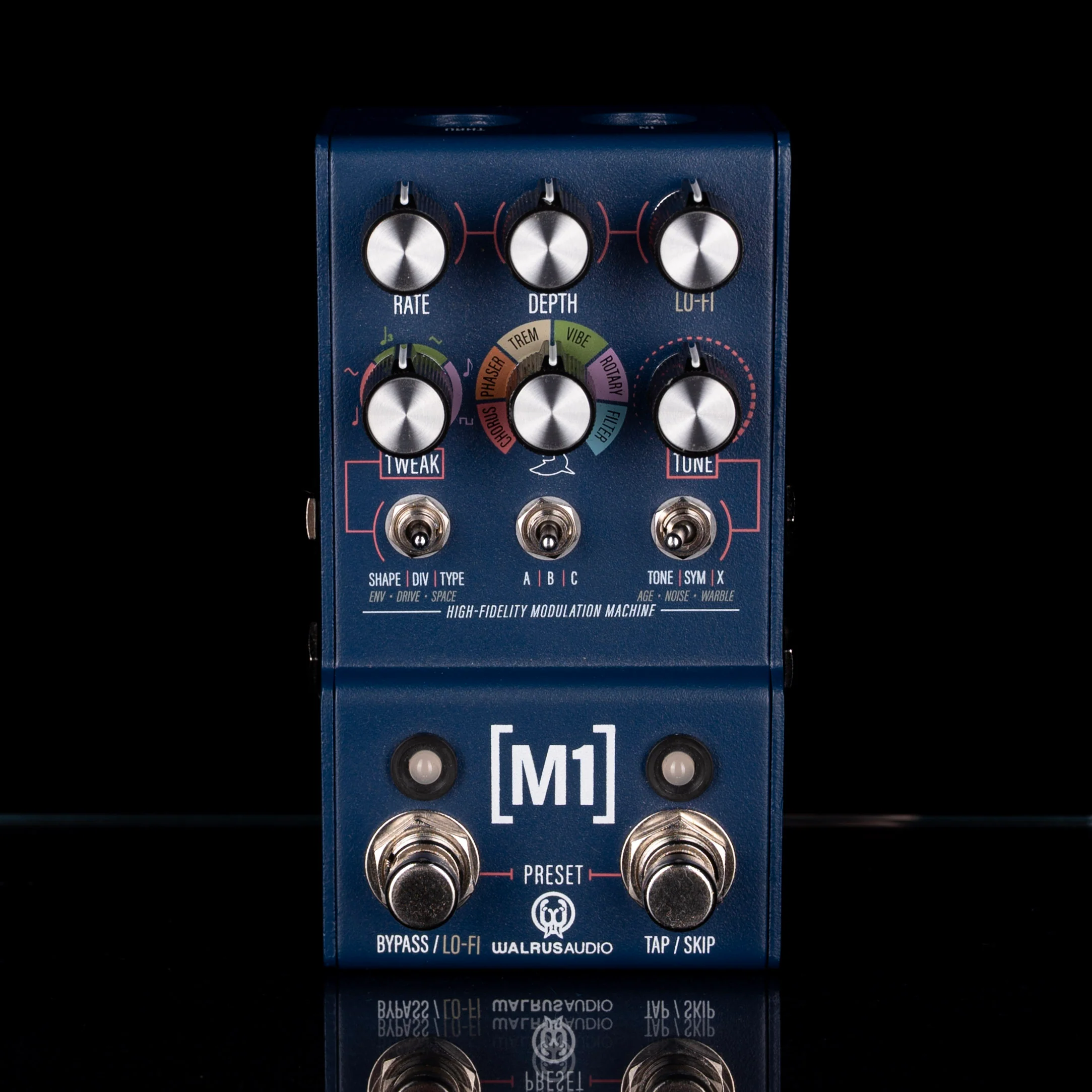 Used Walrus Audio Mako Series: M1 High-Fidelity Modulation Machine Pedal With Box