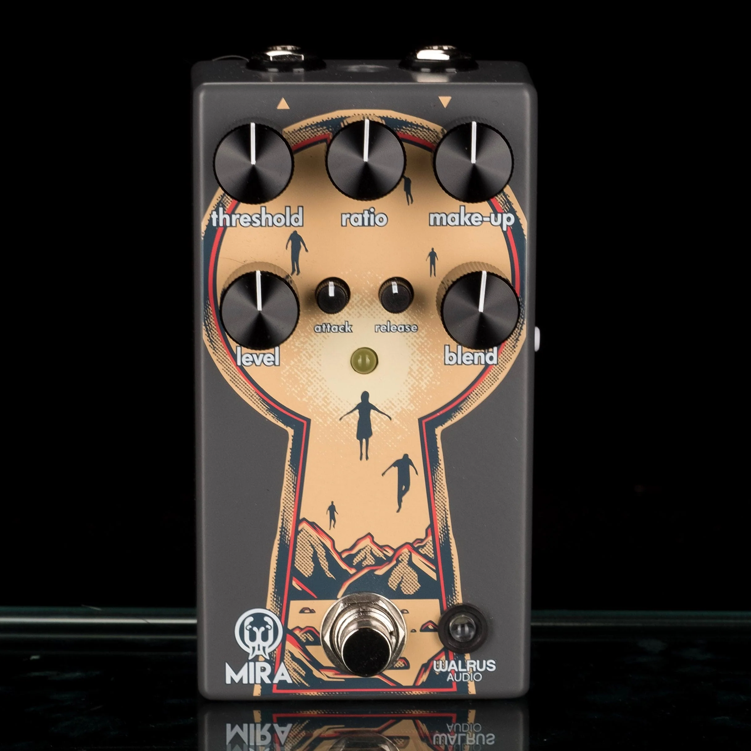 Used Walrus Audio Mira Optical Compressor Pedal With Box - Image 2