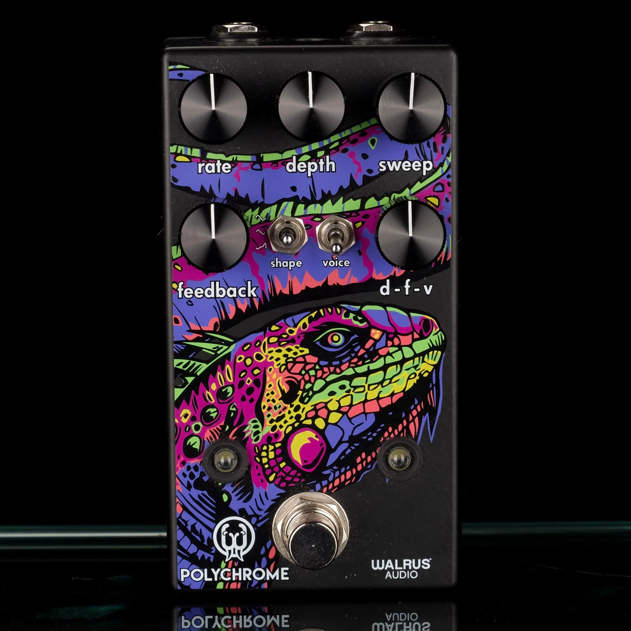 Used Walrus Audio Polychrome Analog Flanger Pedal with Box - Image 2