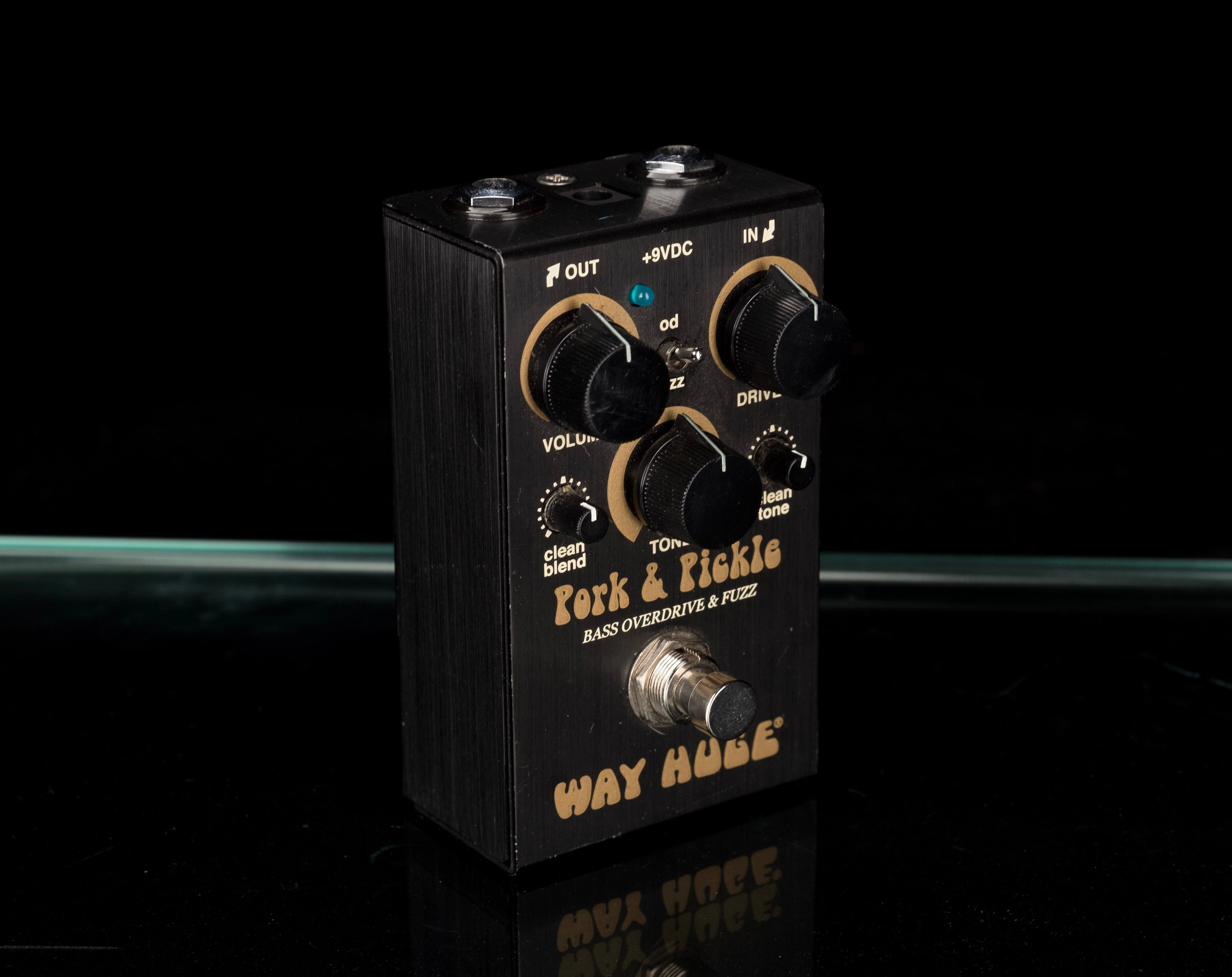 Used Way Huge WM91 Pork And Pickle Bass Overdrive Fuzz Pedal - Image 4