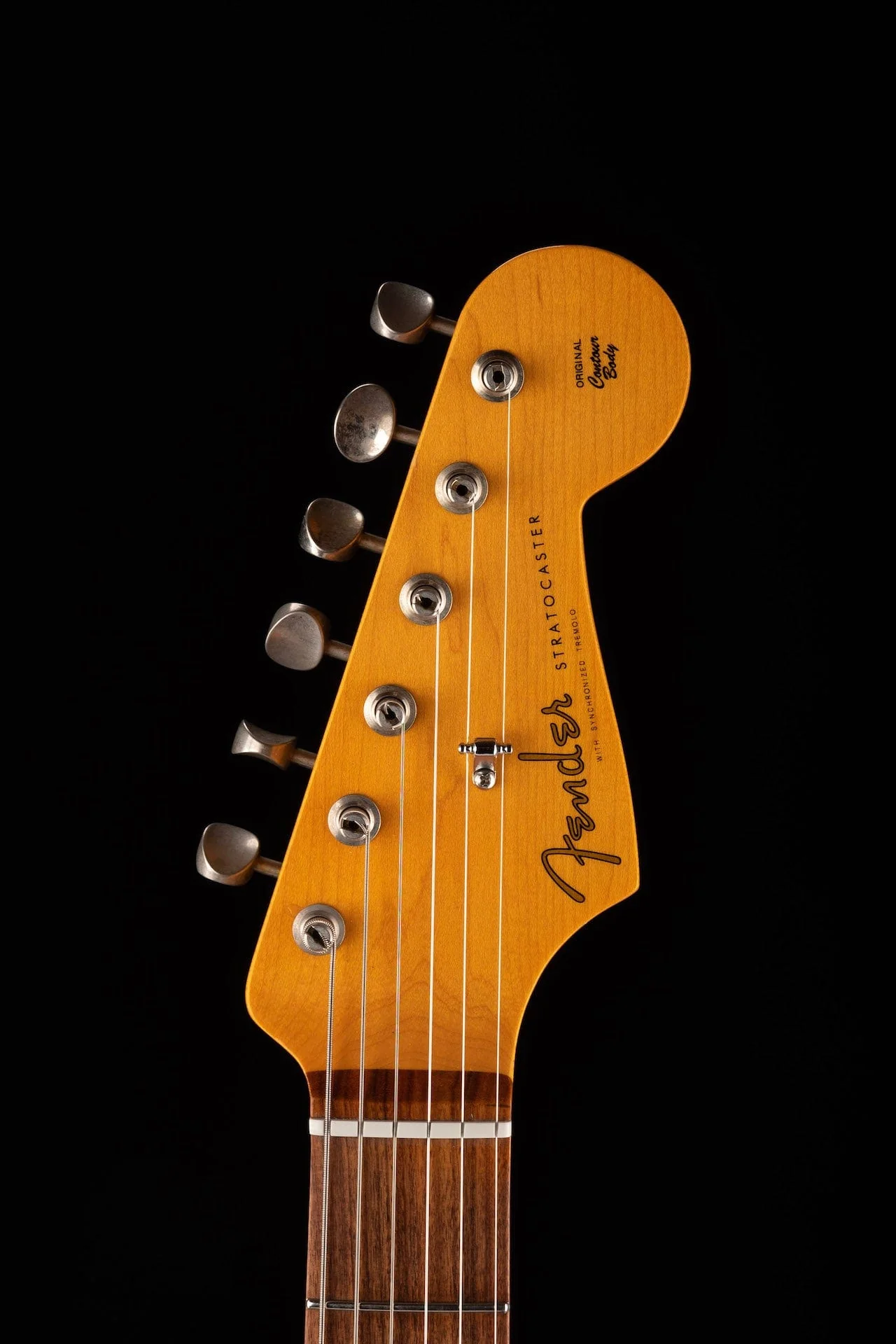 Used Whipped Up Fender Partscaster Olympic White Over Copper Metallic with Bag - Image 8