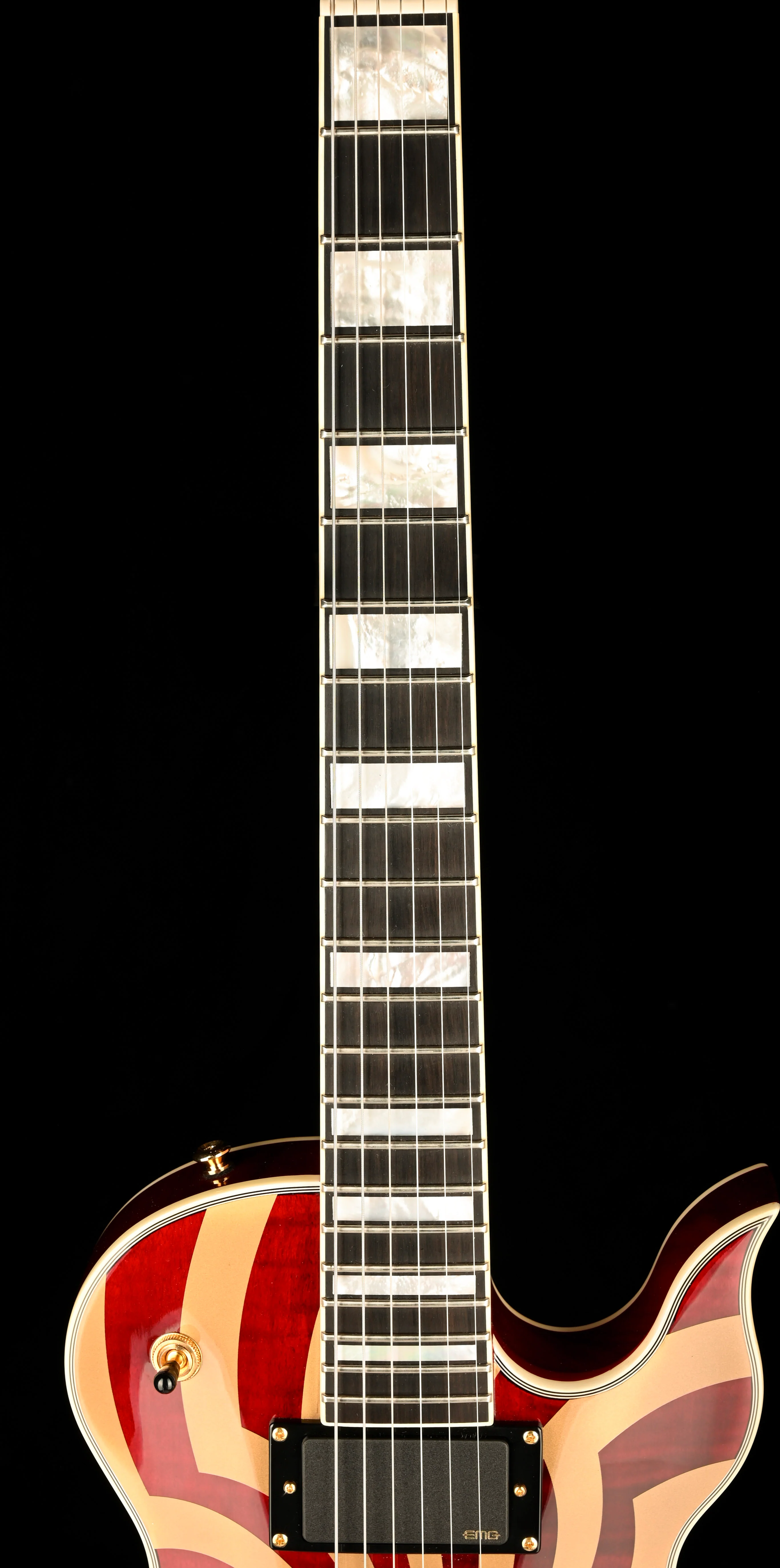 Used Wylde Audio Odin Grail Buzzsaw Crimson Gold with Gig Bag - Image 11