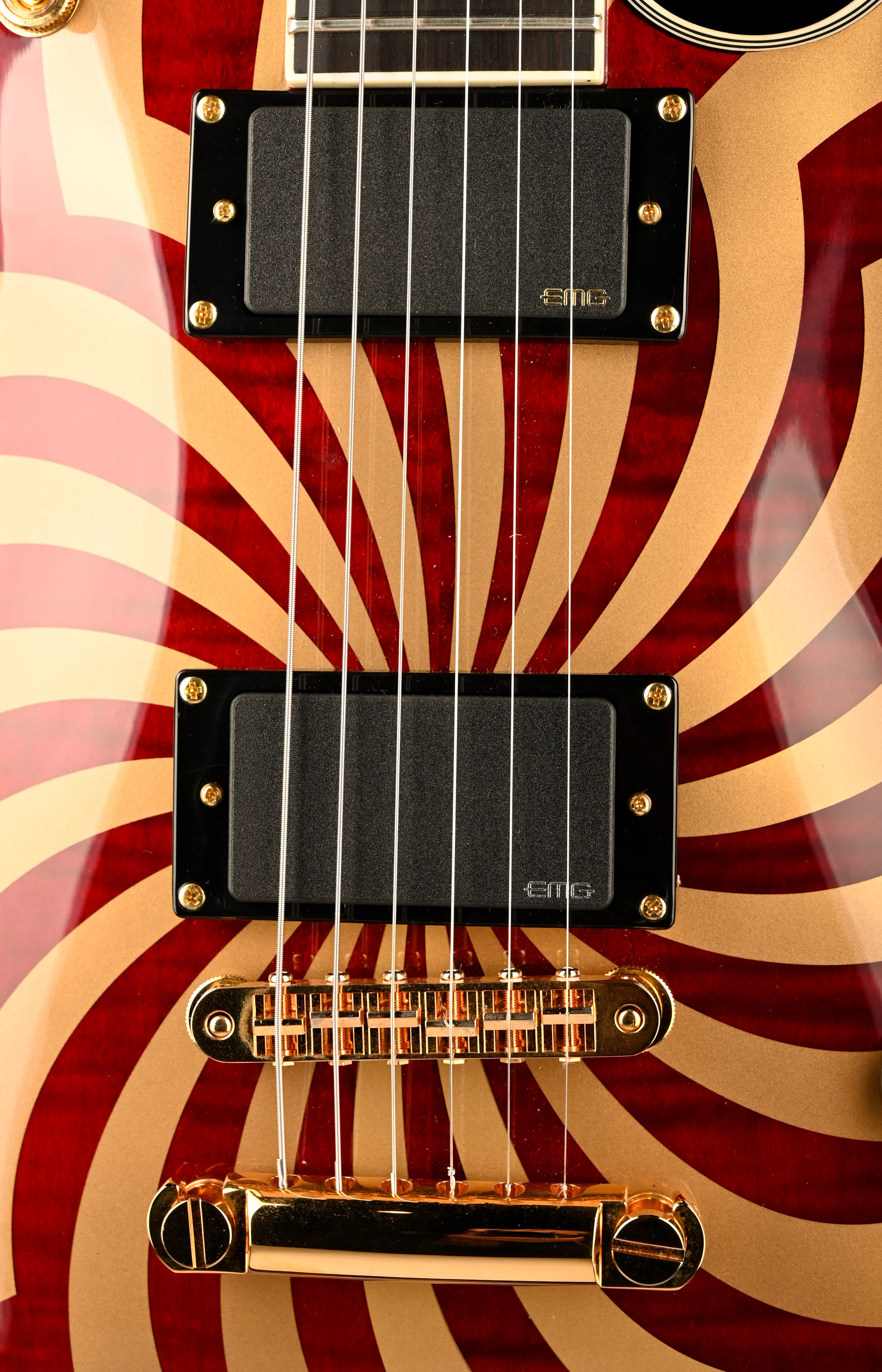 Used Wylde Audio Odin Grail Buzzsaw Crimson Gold with Gig Bag - Image 7