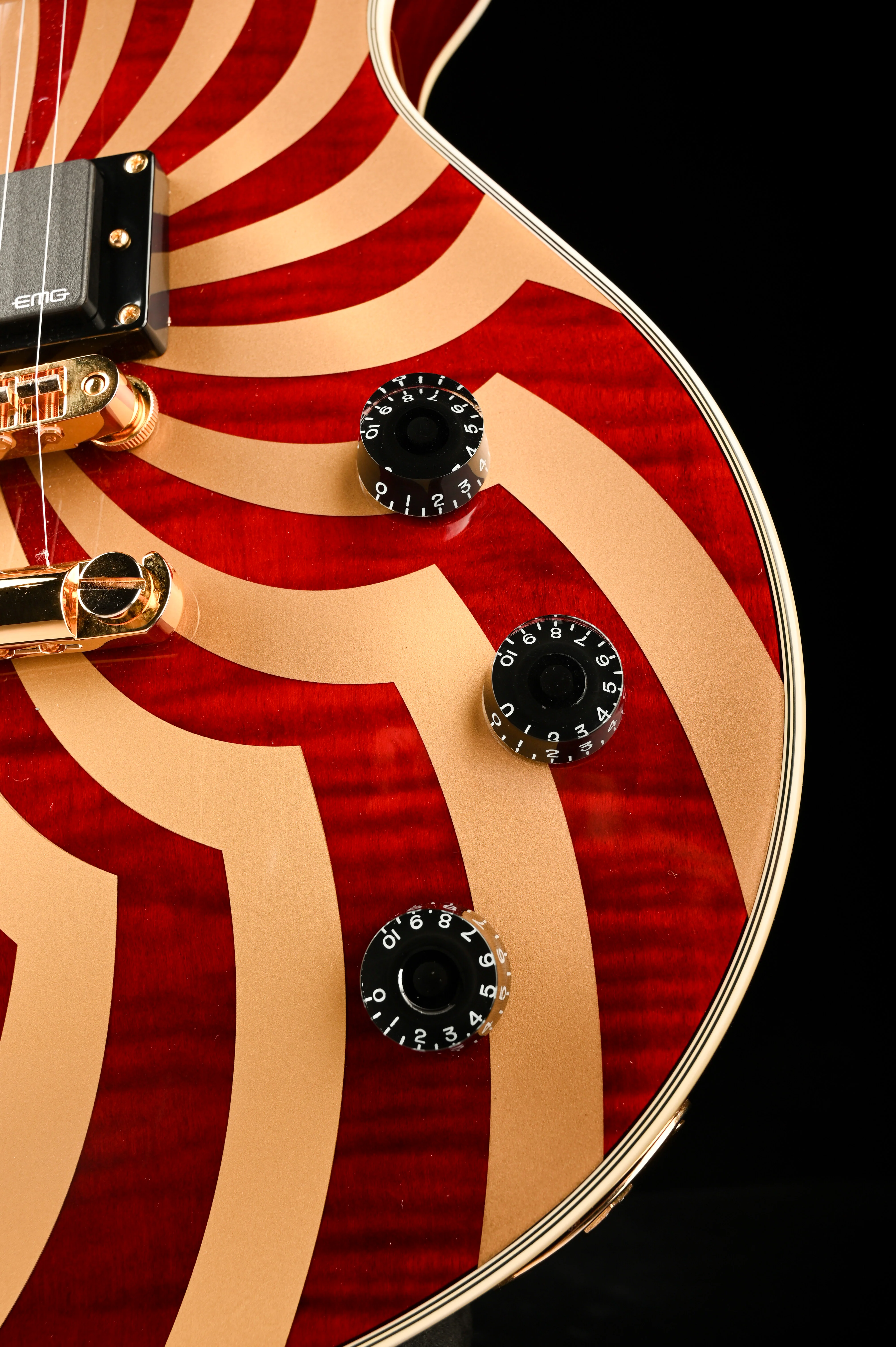 Used Wylde Audio Odin Grail Buzzsaw Crimson Gold with Gig Bag - Image 8