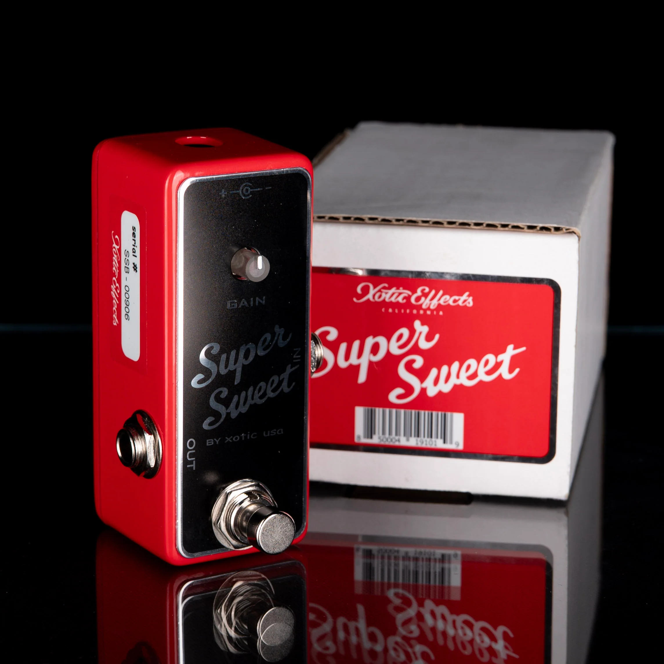 Used Xotic Effects Super Sweet Booster Pedal With Box