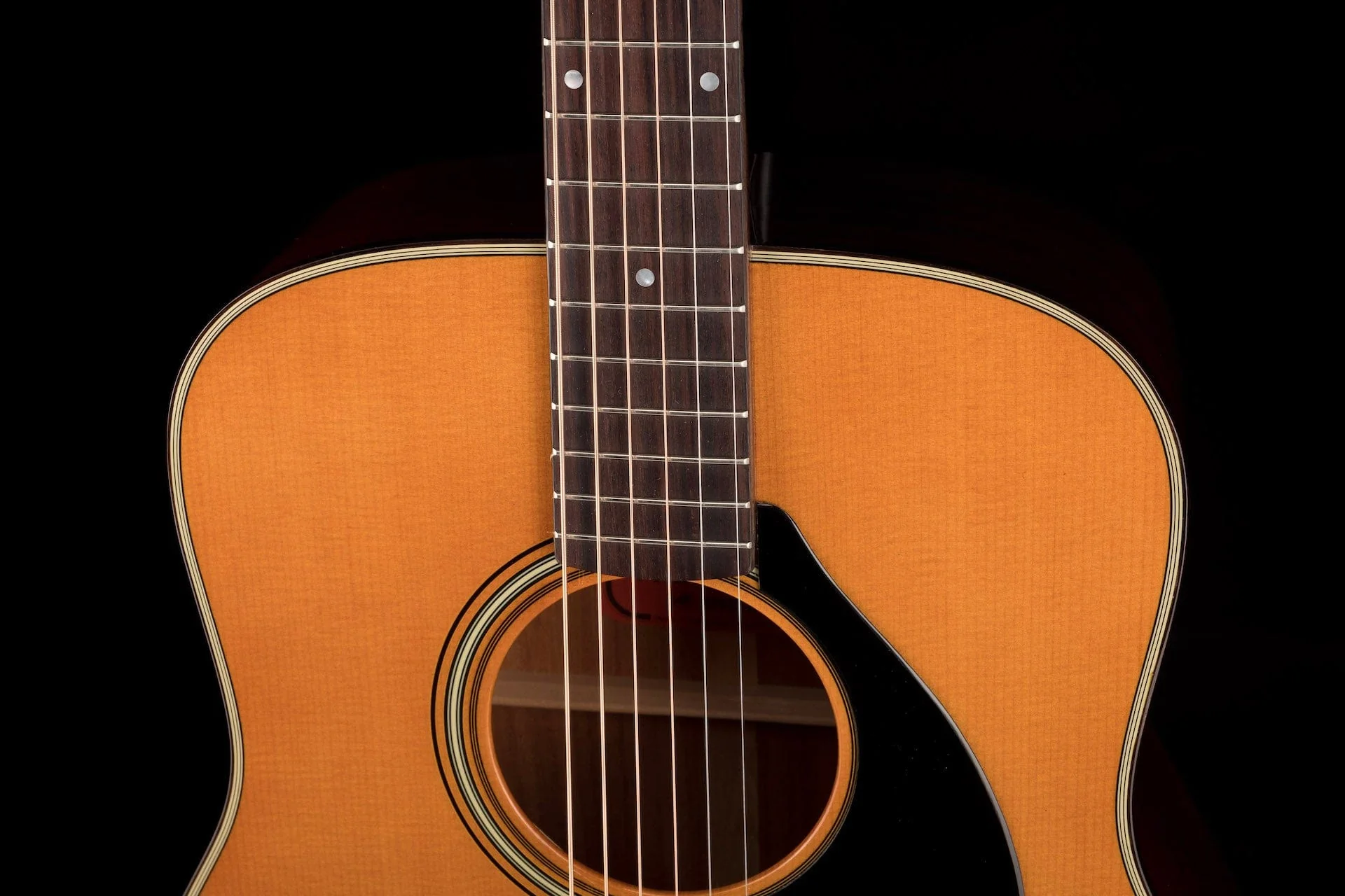 Used Yamaha 50th Anniversary FG-180 Acoustic with OHSC - Image 3