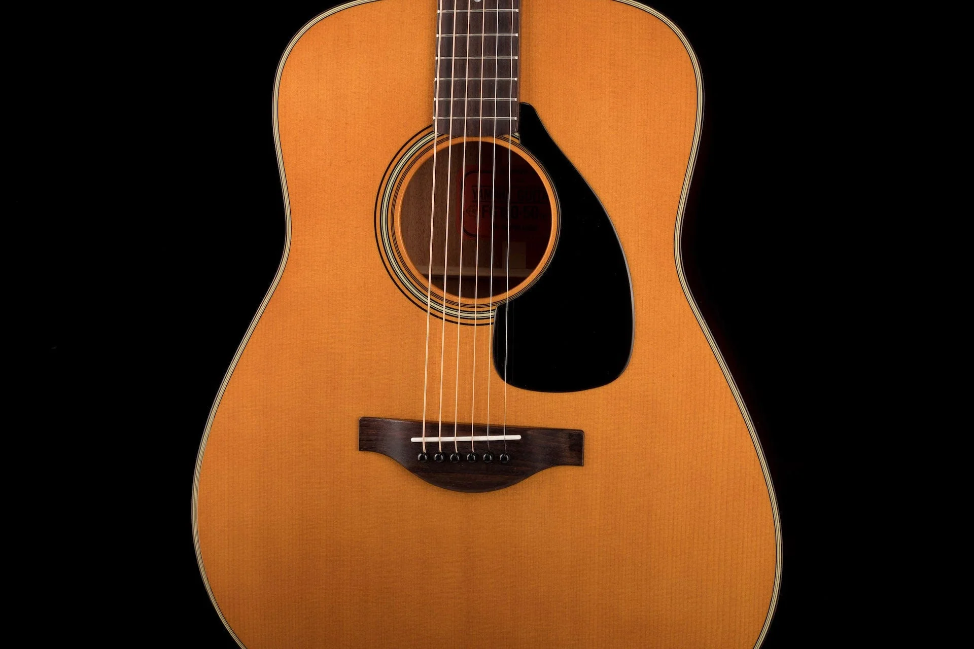 Used Yamaha 50th Anniversary FG-180 Acoustic with OHSC - Image 6