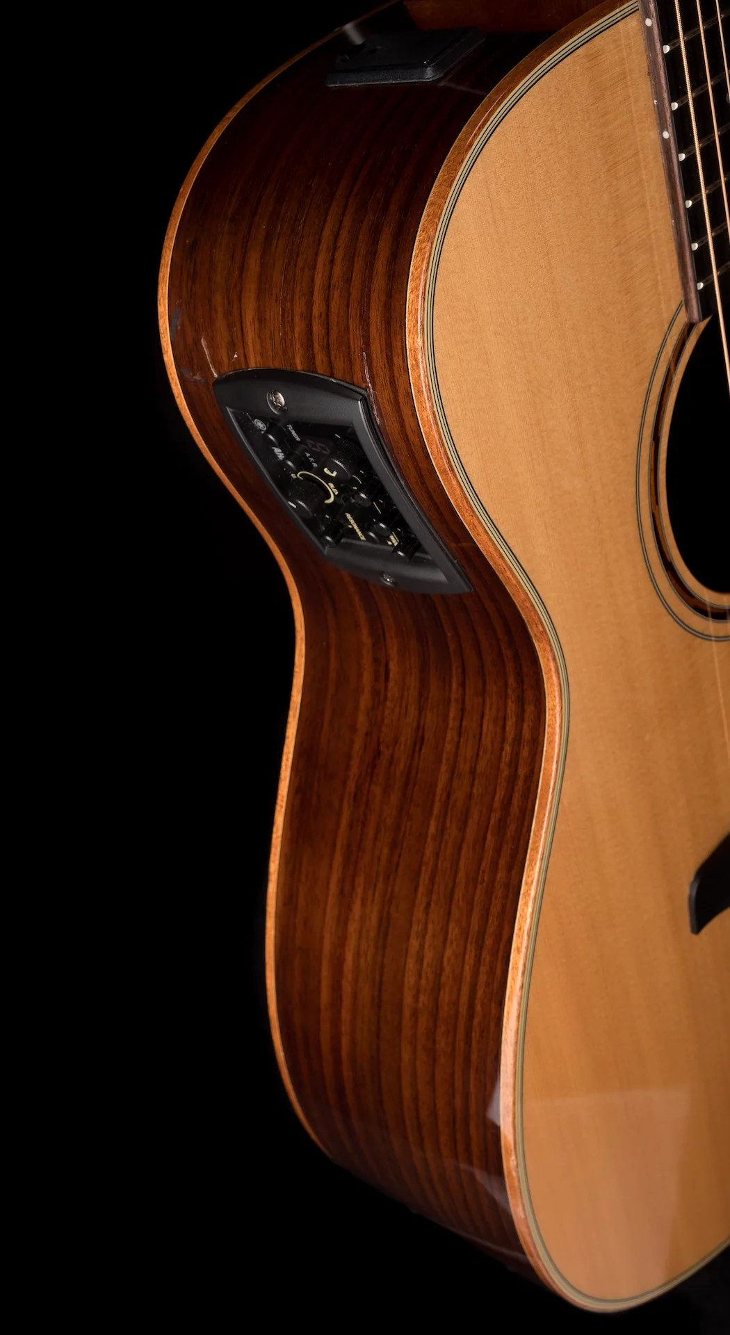 Used Yamaha AC3R Concert Vintage Natural Acoustic Electric Guitar With Case - Image 10