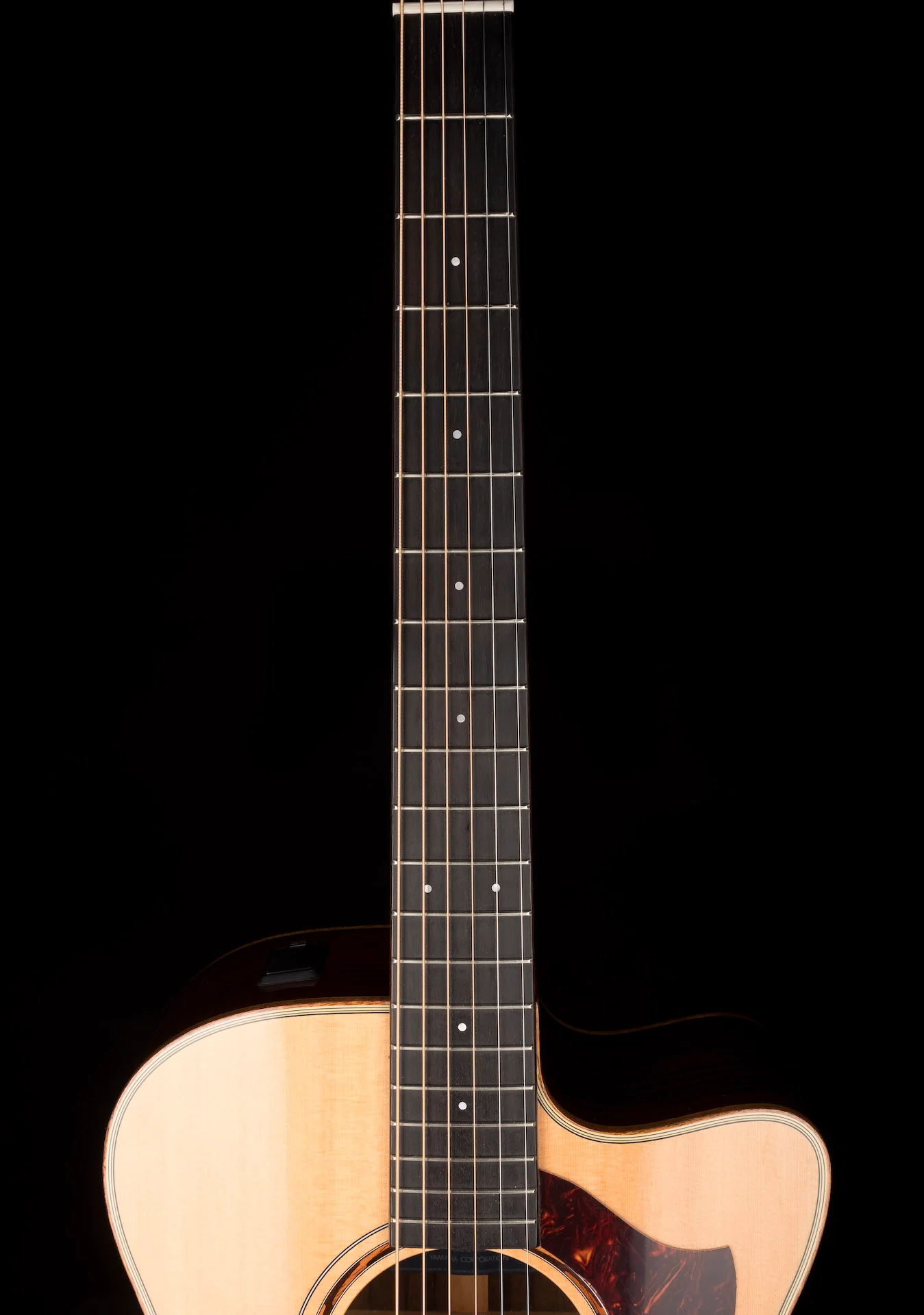 Used Yamaha AC3R Concert Vintage Natural Acoustic Electric Guitar With Case - Image 14