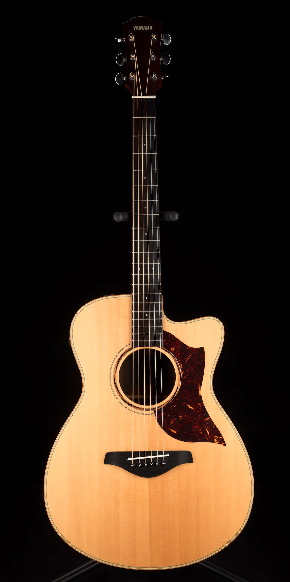 Used Yamaha AC3R Concert Vintage Natural Acoustic Electric Guitar With Case - Image 2
