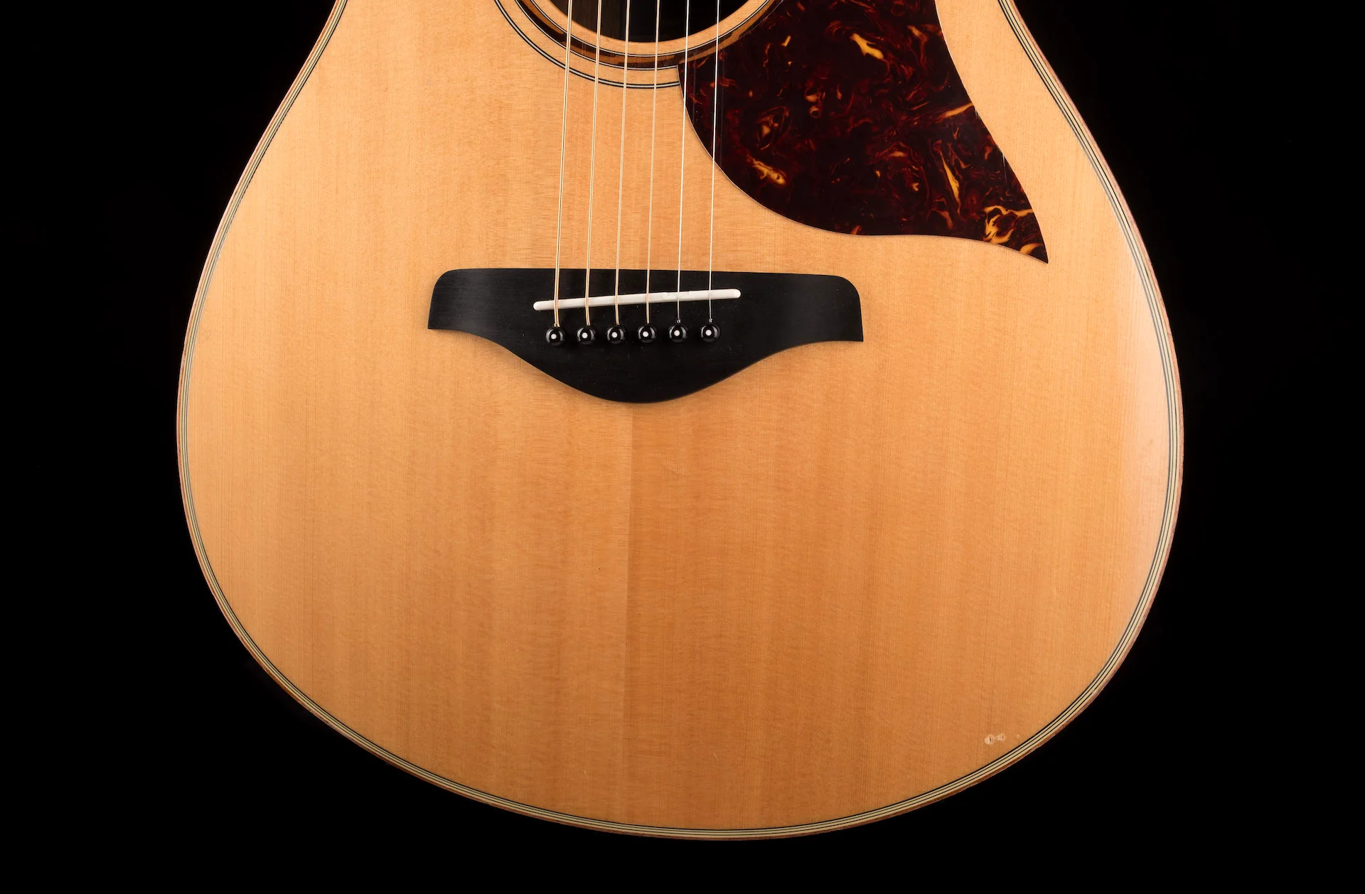 Used Yamaha AC3R Concert Vintage Natural Acoustic Electric Guitar With Case - Image 5
