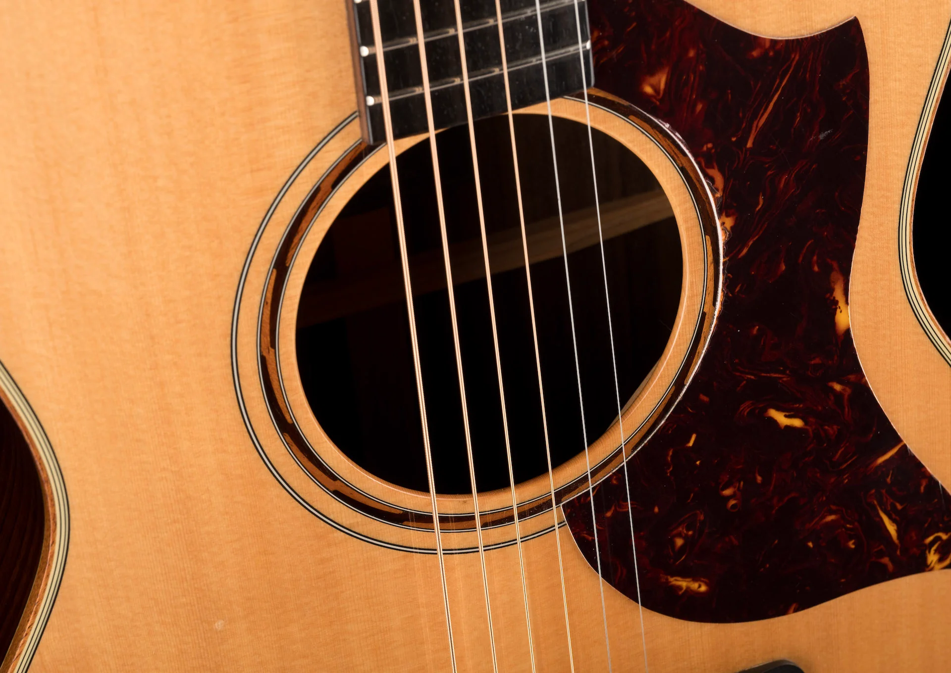 Used Yamaha AC3R Concert Vintage Natural Acoustic Electric Guitar With Case - Image 9