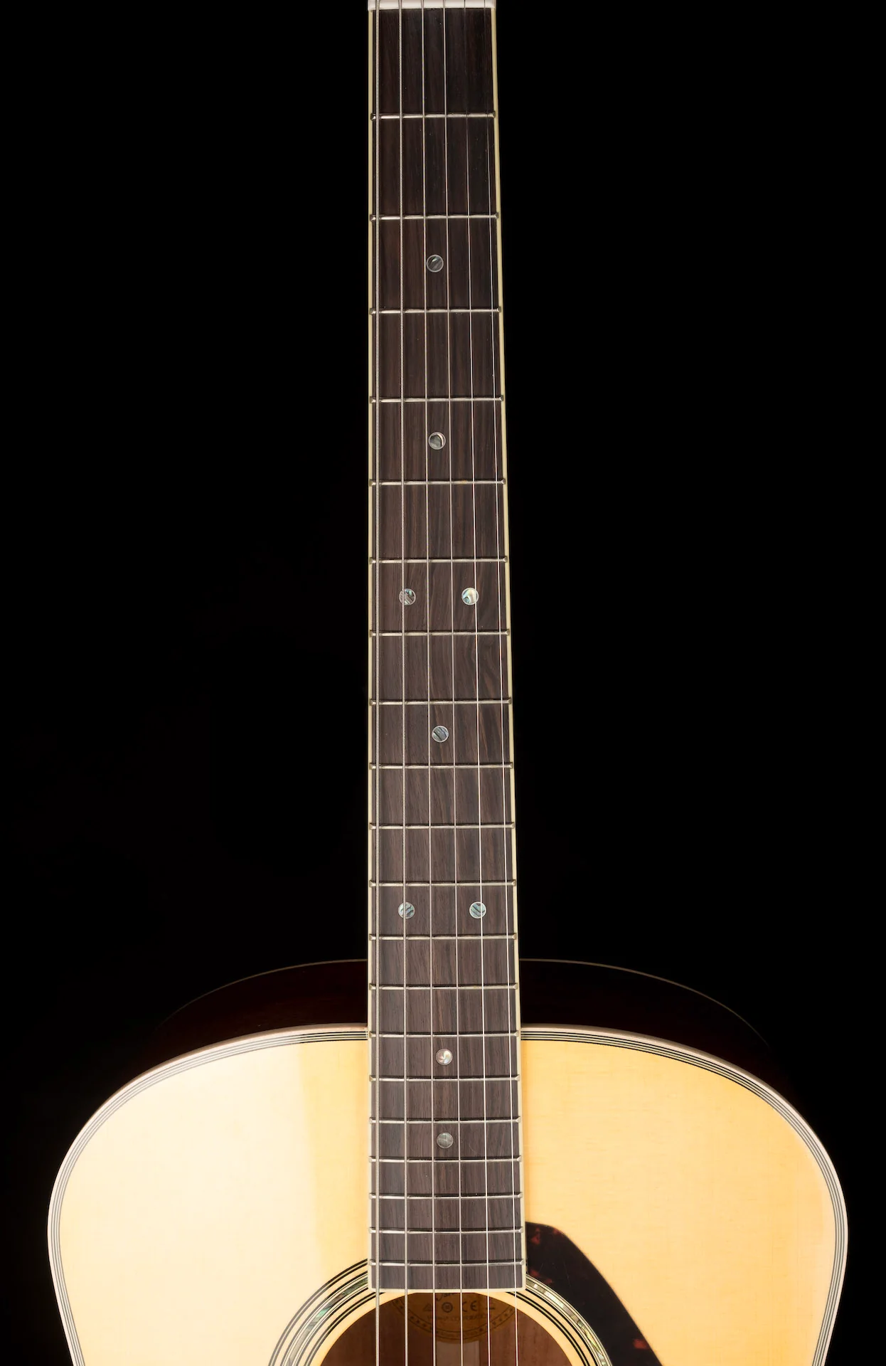 Used Yamaha LL16 ARE Original Jumbo Mahogany Acoustic Electric Guitar with Gig Bag - Image 11