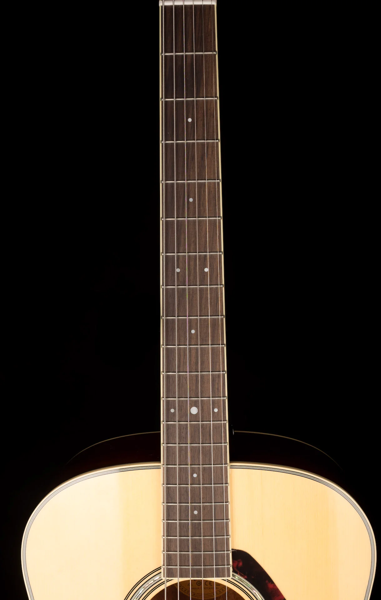 Used Yamaha LL6 ARE Original Jumbo Mahogany Natural Acoustic Electric Guitar With Gig Bag - Image 11