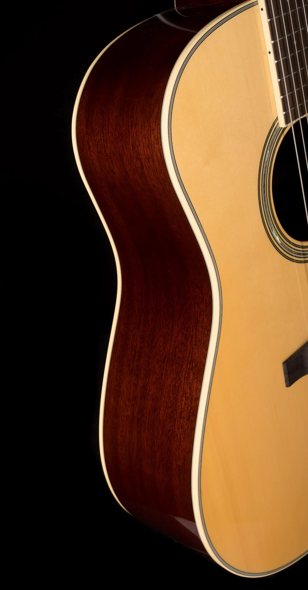 Used Yamaha LL6 ARE Original Jumbo Mahogany Natural Acoustic Electric Guitar With Gig Bag - Image 9