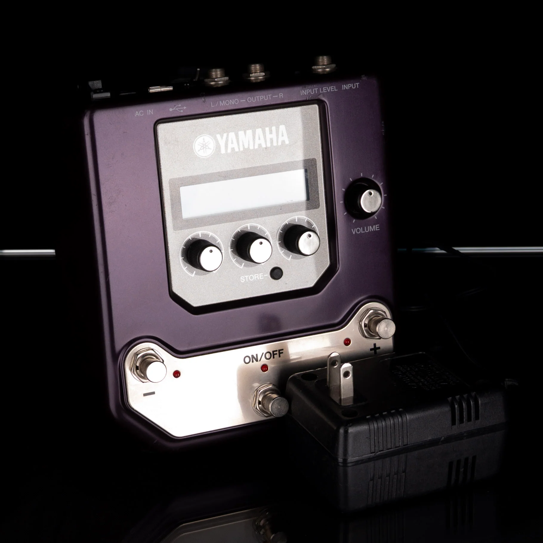 Used Yamaha Magicstomp Guitar Effects Processor Pedal v 1.01 with Power Supply - Image 2