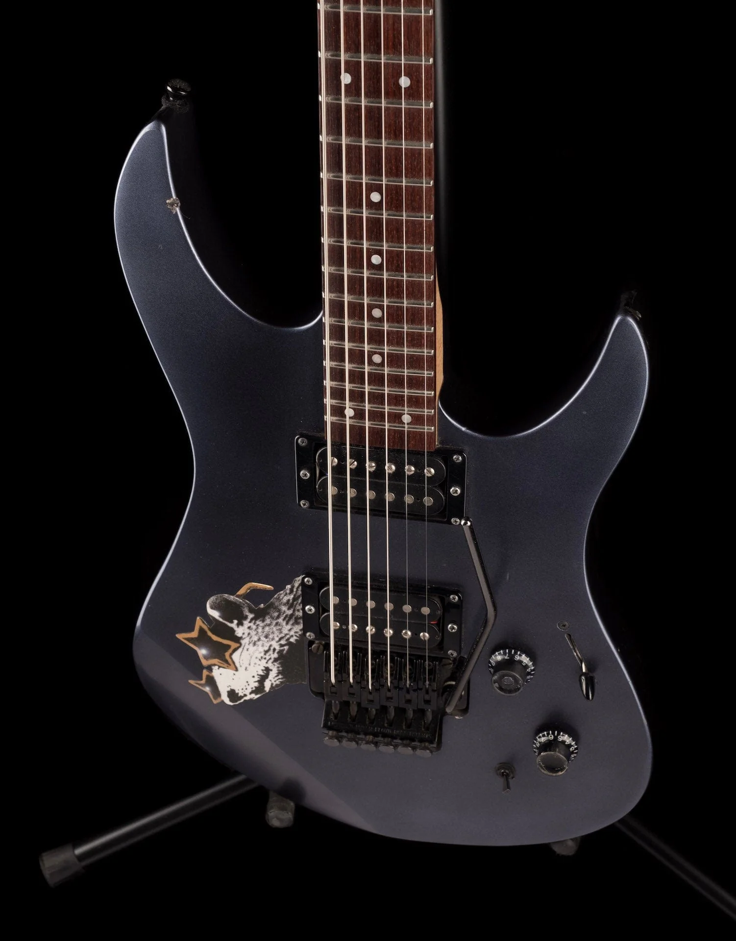 Used Yamaha RGX 420 S Drop 6 Baritone Satin Gray - Image 4