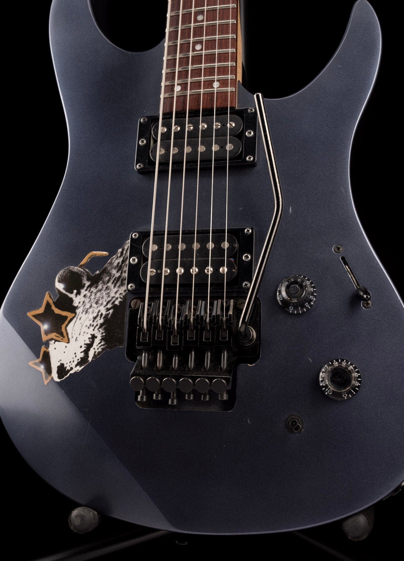 Used Yamaha RGX 420 S Drop 6 Baritone Satin Gray - Image 9