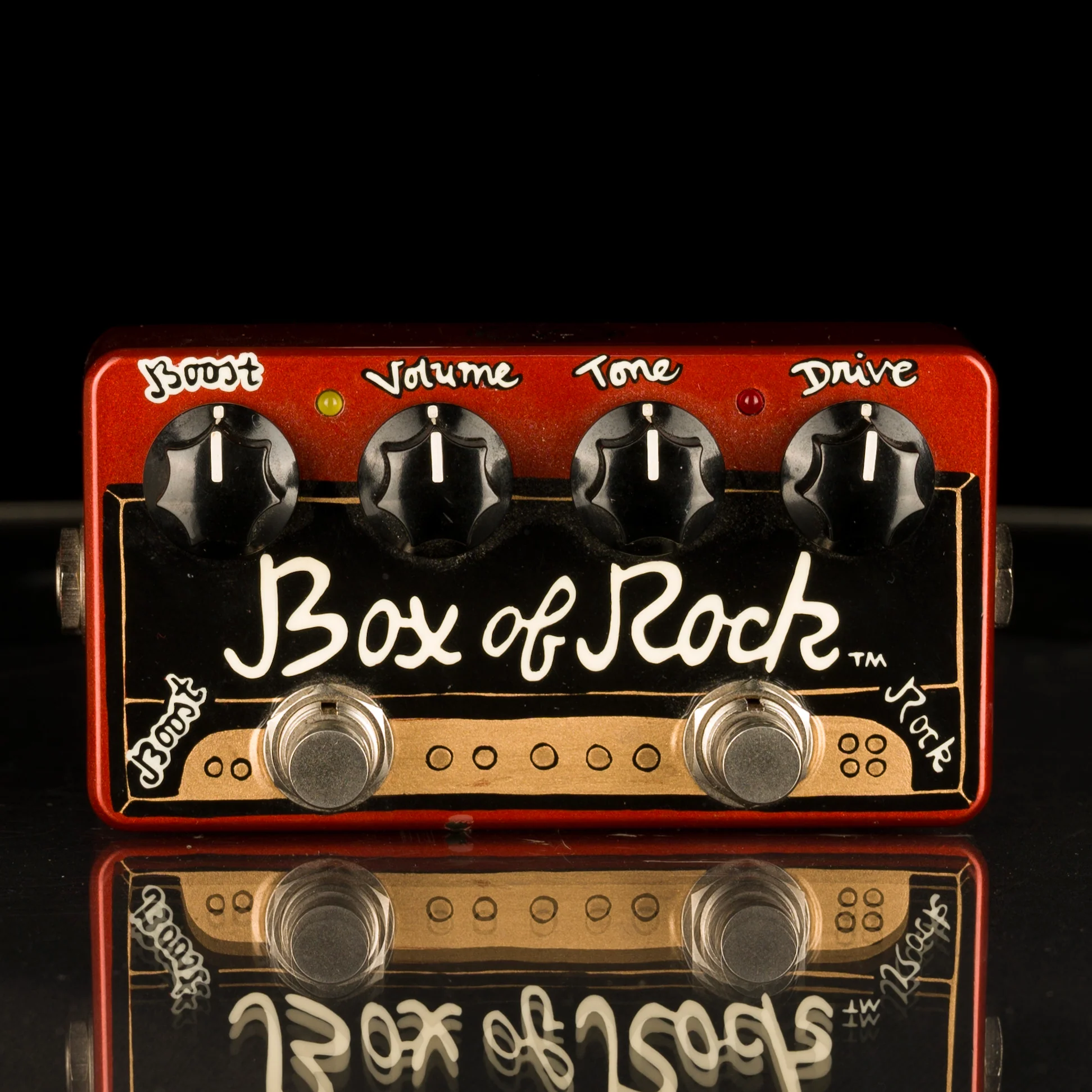 Used ZVex USA Handpainted Box of Rock Overdrive Pedal with Box - Image 2