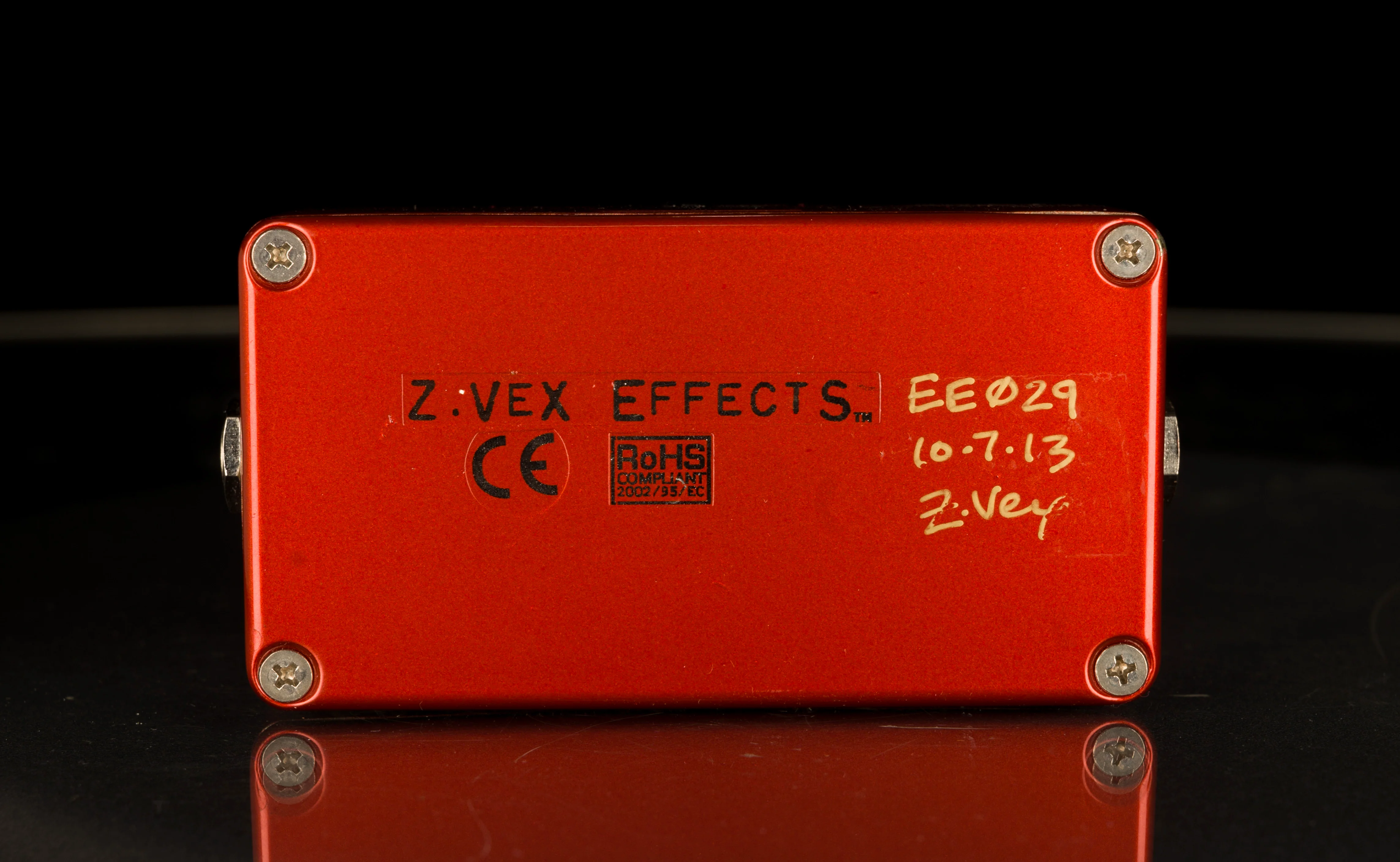Used ZVex USA Handpainted Box of Rock Overdrive Pedal with Box - Image 3