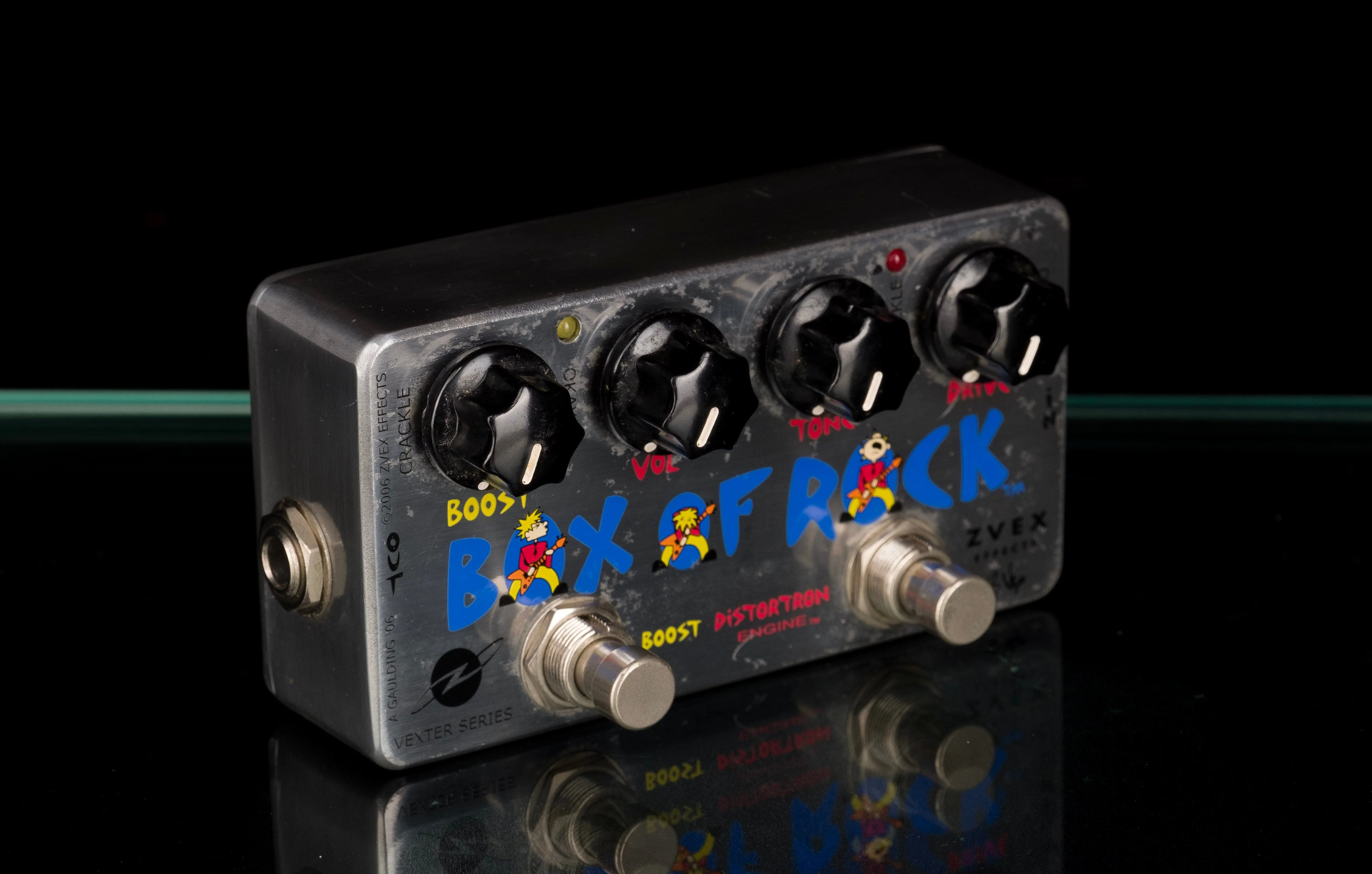 Used ZVex Vexter Box of Rock Overdrive Guitar Effect Pedal - Image 5