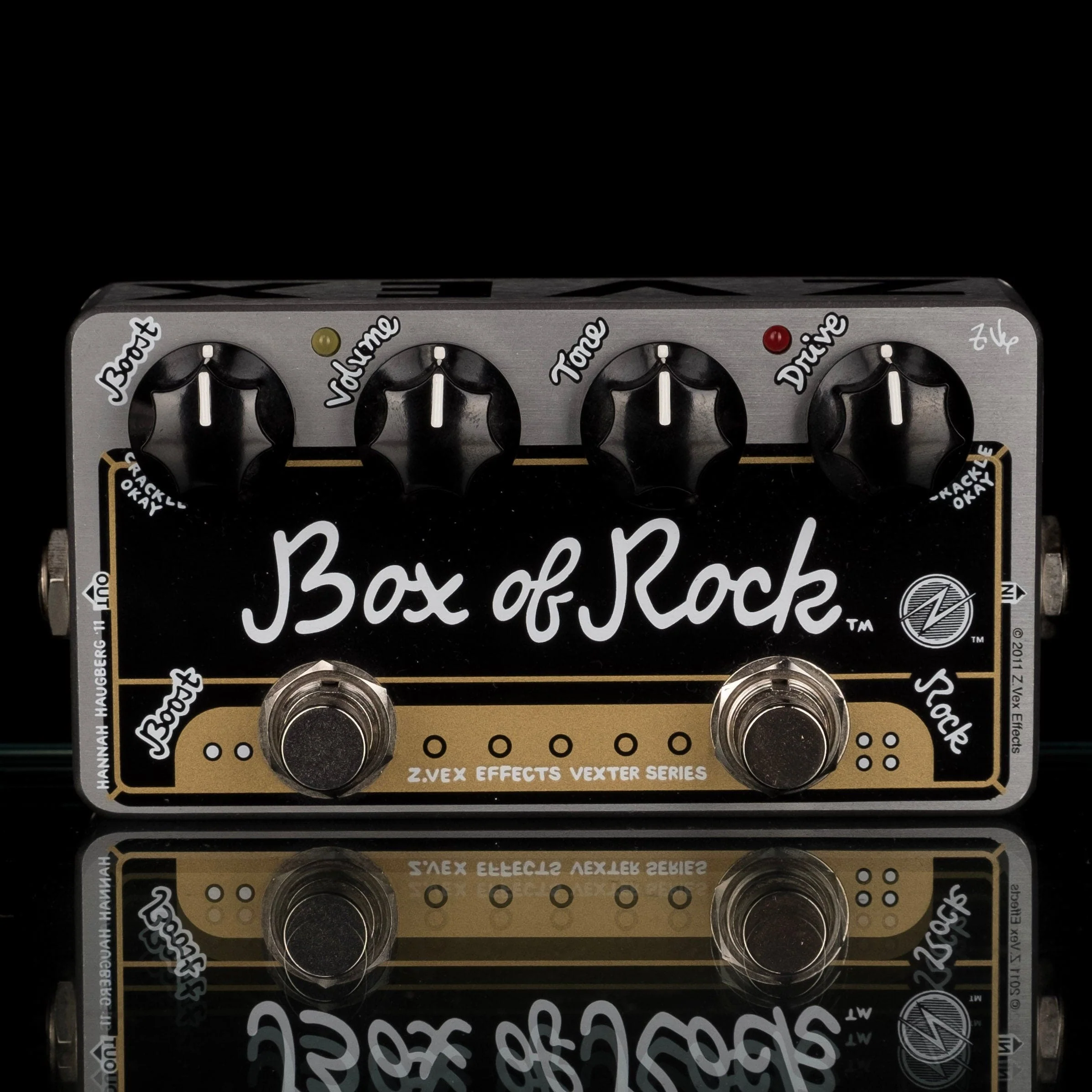 Used ZVex Vexter Box of Rock Overdrive Pedal With Box