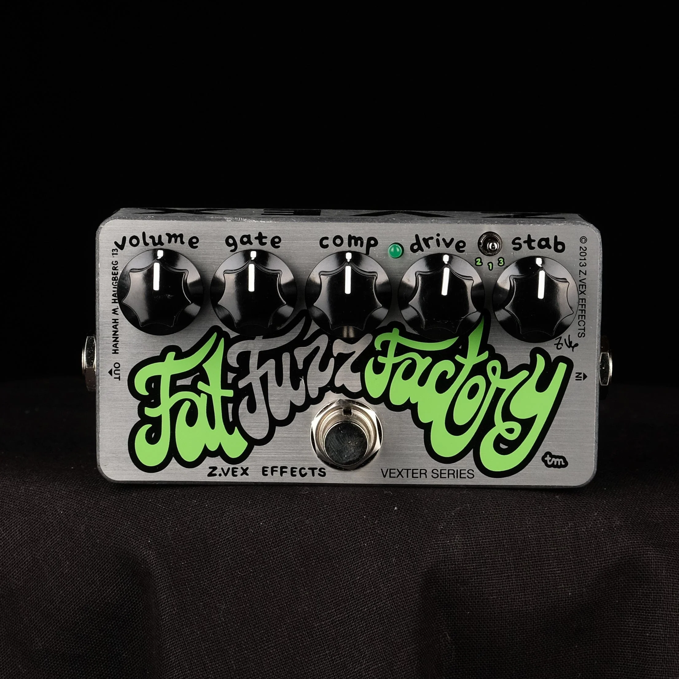 Used ZVex Vexter Series Fat Fuzz Factory Pedal