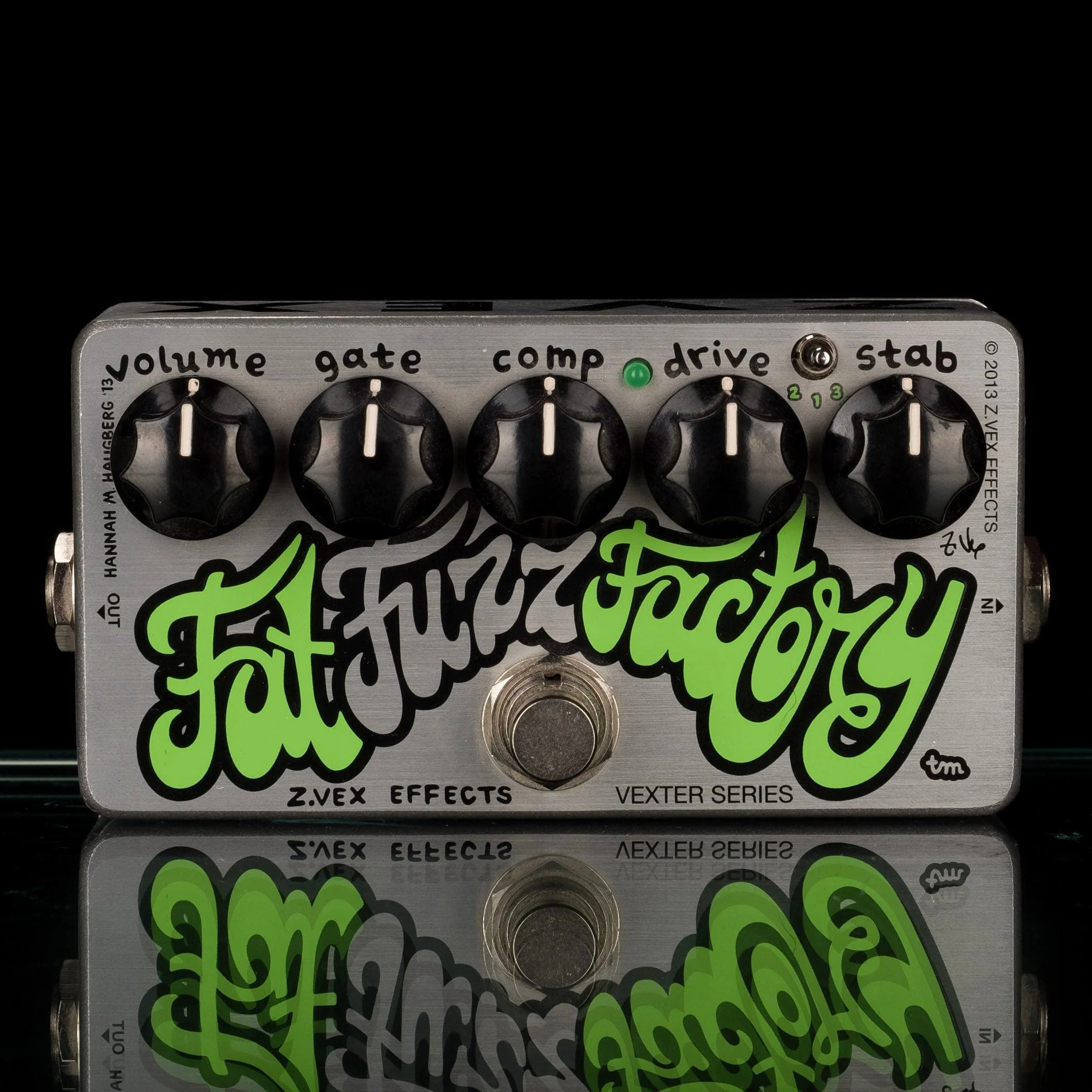 Used ZVex Vexter Series Fat Fuzz Factory Pedal With Box - Image 2