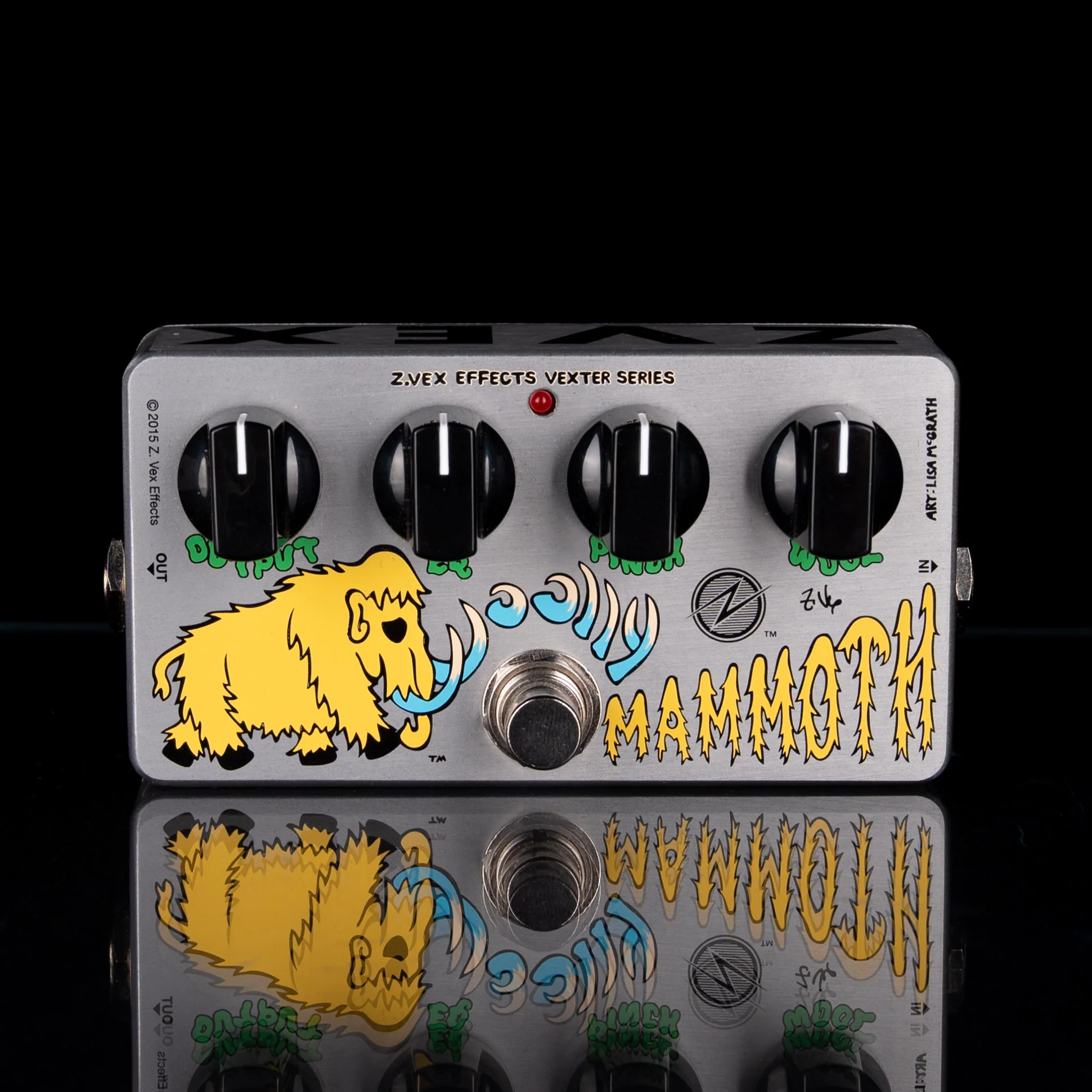 Used ZVex Vexter Series Wooly Mammoth Bass Fuzz Guitar Pedal With Box - Image 2