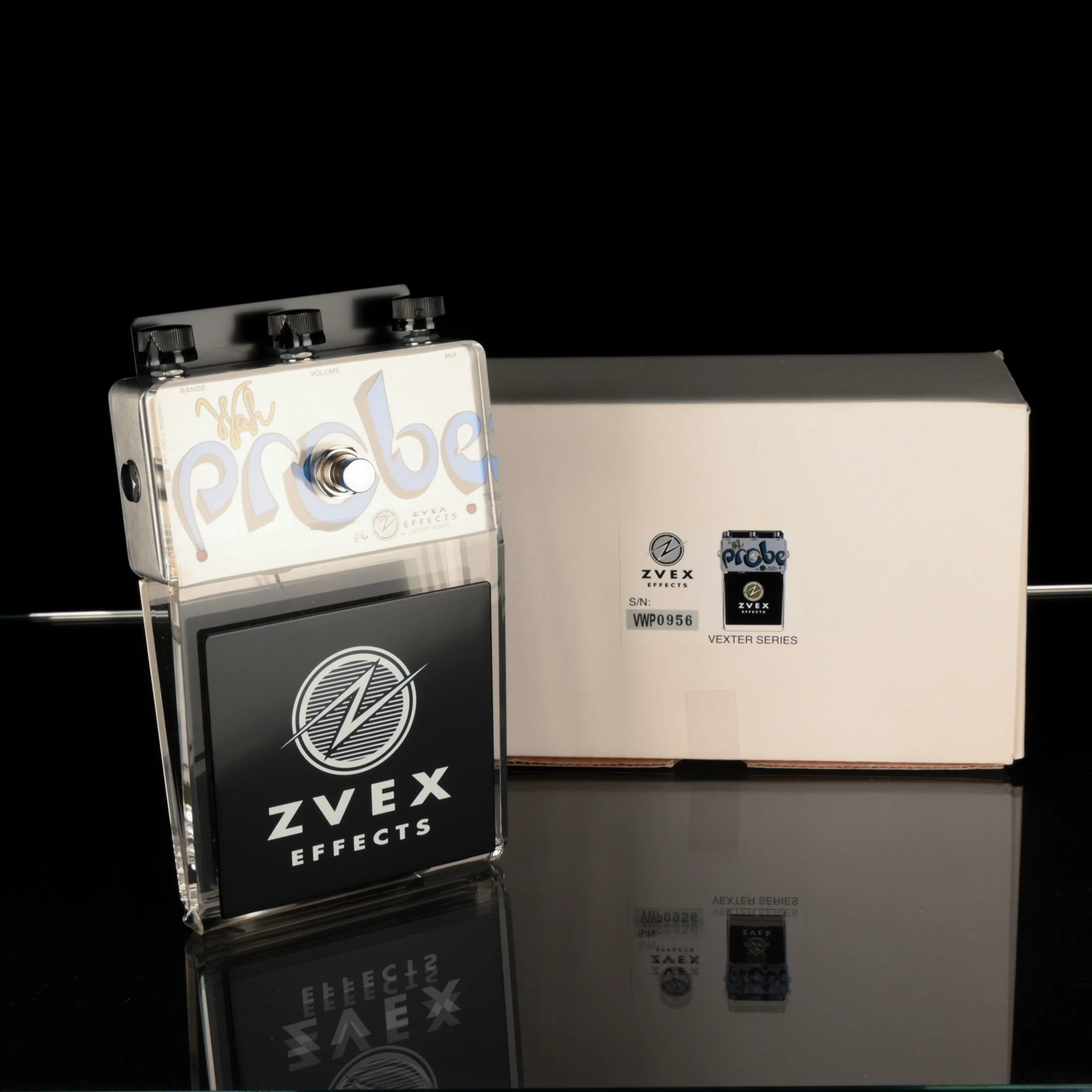 Used ZVex Vexter Wah Probe Pedal with Box