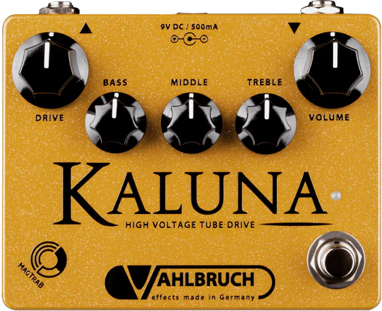 Vahlbruch Kaluna High Voltage Tube Drive Guitar Effect Pedal
