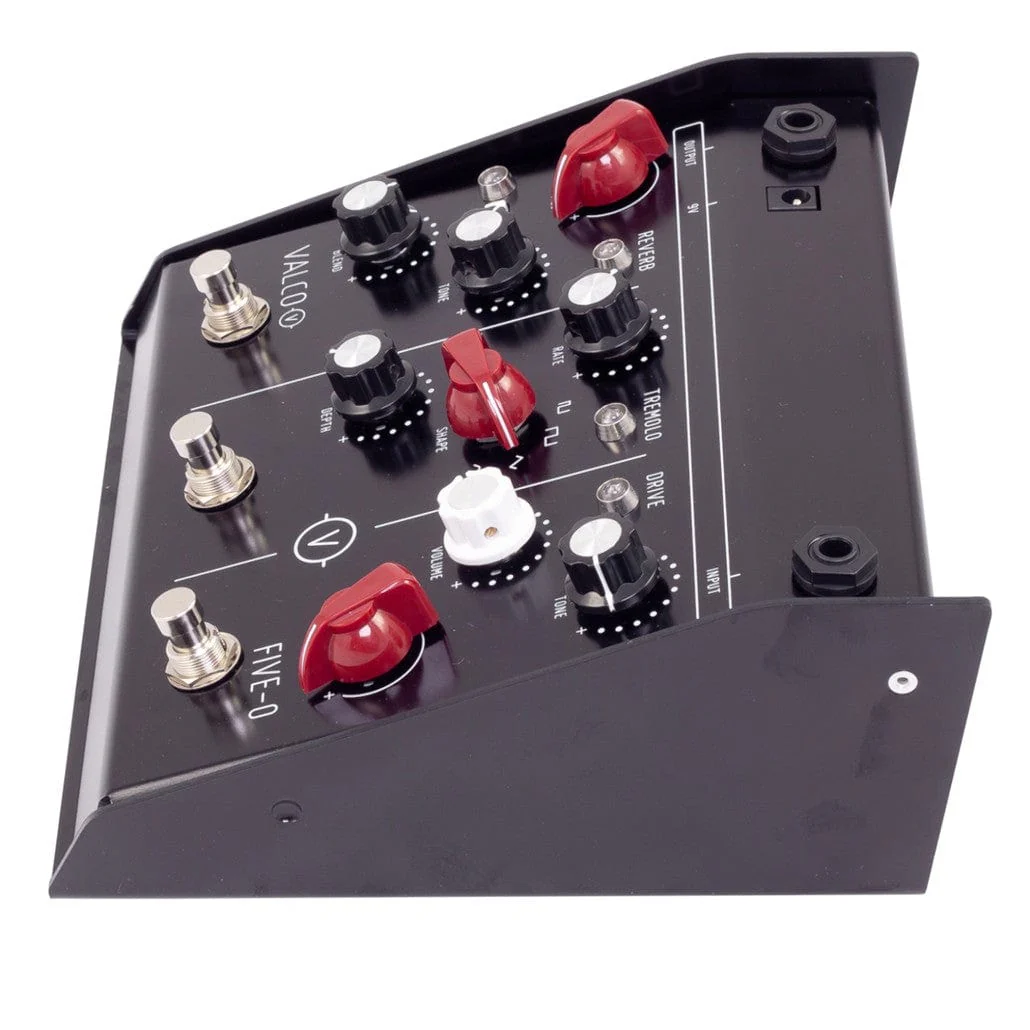 Valco FX Five-0 Drive/Tremolo/Reverb Multi-Effect Guitar Effect Pedal - Image 3