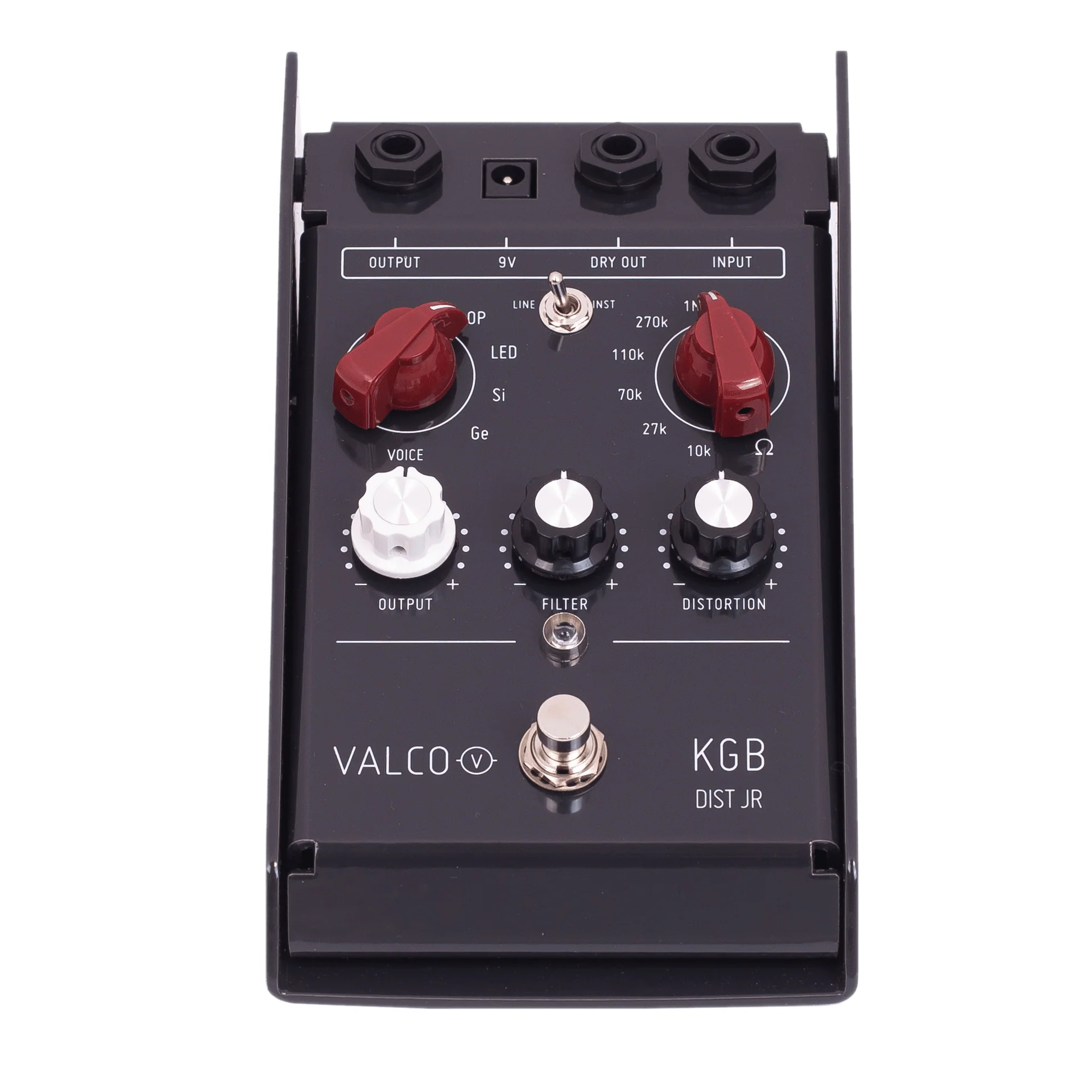 Valco FX KGB Distortion Jr. Series Guitar Pedal