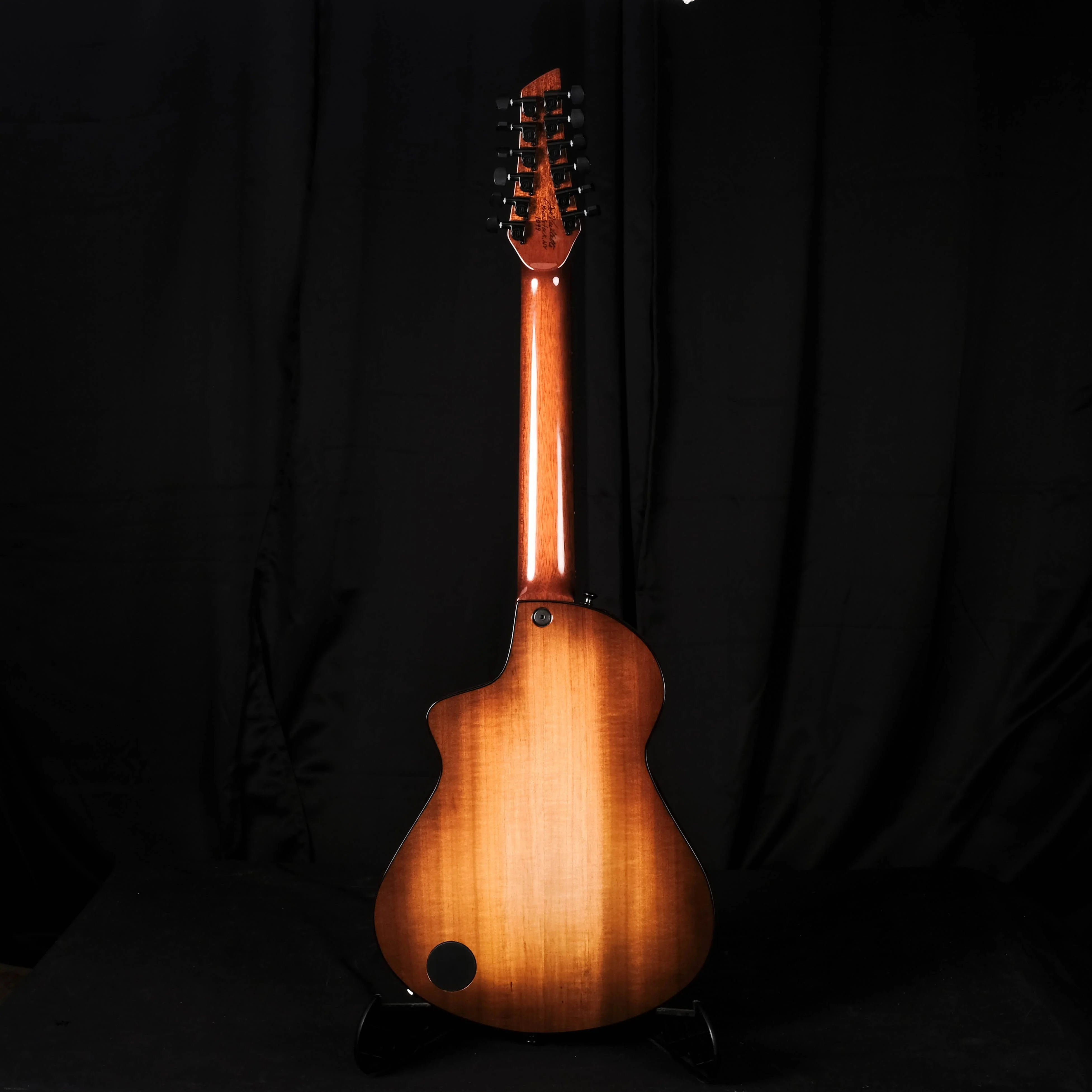 Veillette Aero 12-String Sunburst USA Hand Made Electric Guitar With Case - Image 9