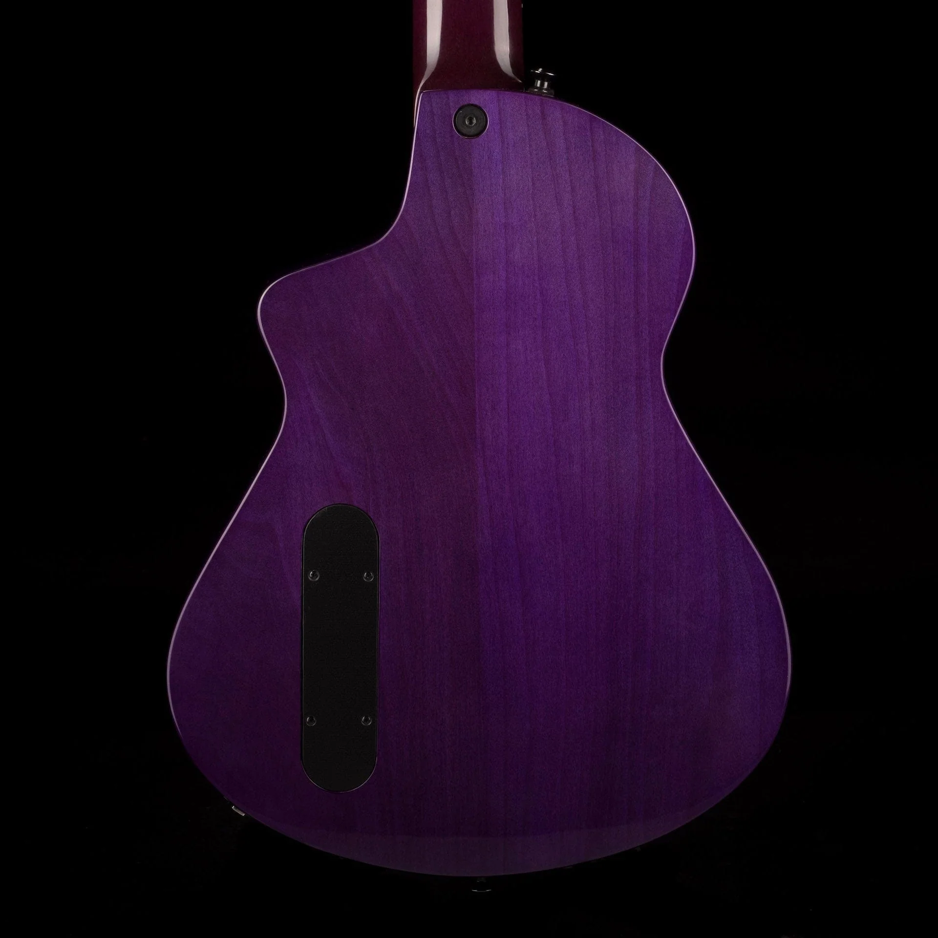 Veillette Aero 12-String Baritone 1/1 Custom Color UltraViolet Purpleburst W/Case - Image 12