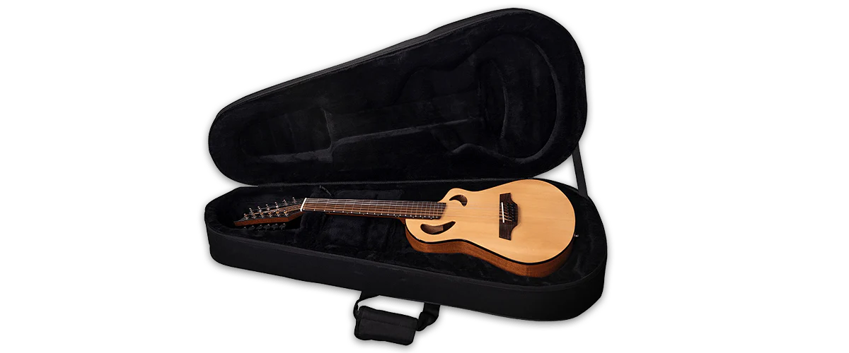 Veillette Avante Gryphon 12 String High Acoustic Electric Guitar Mahogany Stain - Image 3